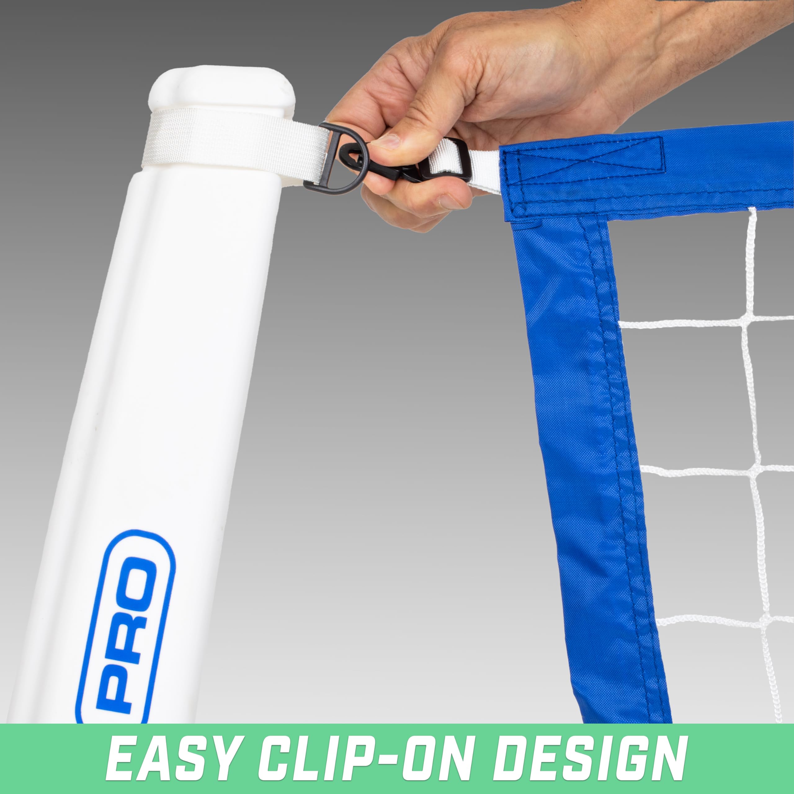 GoSports Splash Net PRO & MAX Replacement Pool Volleyball Net - Durable Waterproof Volleyball Net for Backyard, Beach & Pool Games