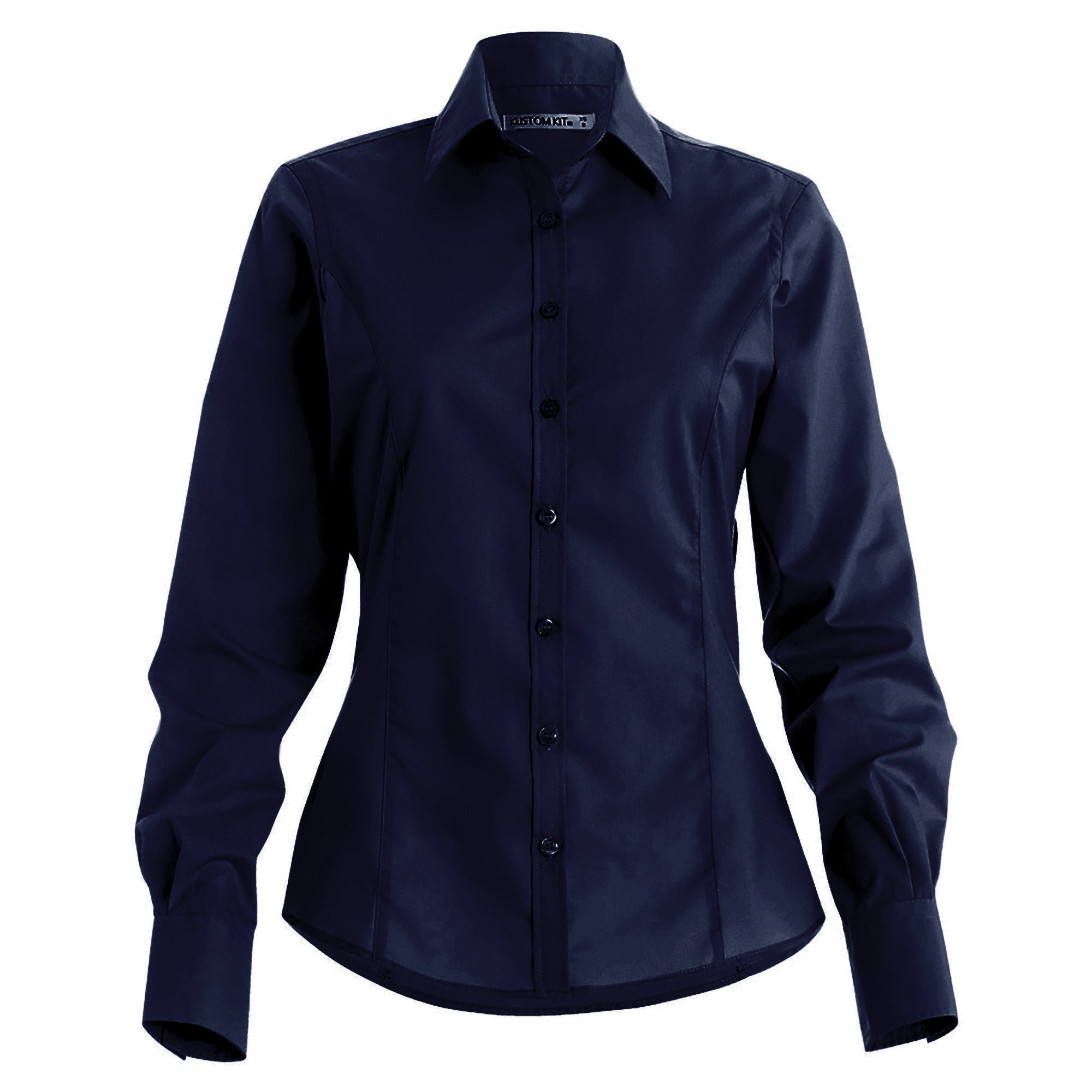Women's Long Sleeve Business Shirt - Professional Work Blouse for Office, Interview & Formal Occasions - Comfortable & Stylish Workwear for Women