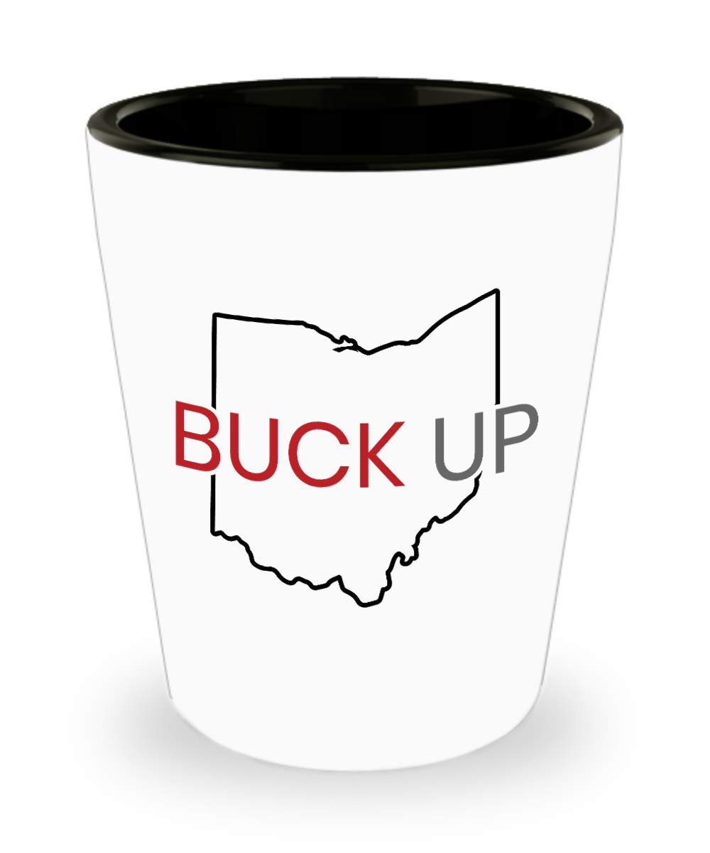Native State of Ohio Buckeye Shot Glass - Perfect for Parties, Tailgates & Collectibles | Unique Souvenir & Gift Idea