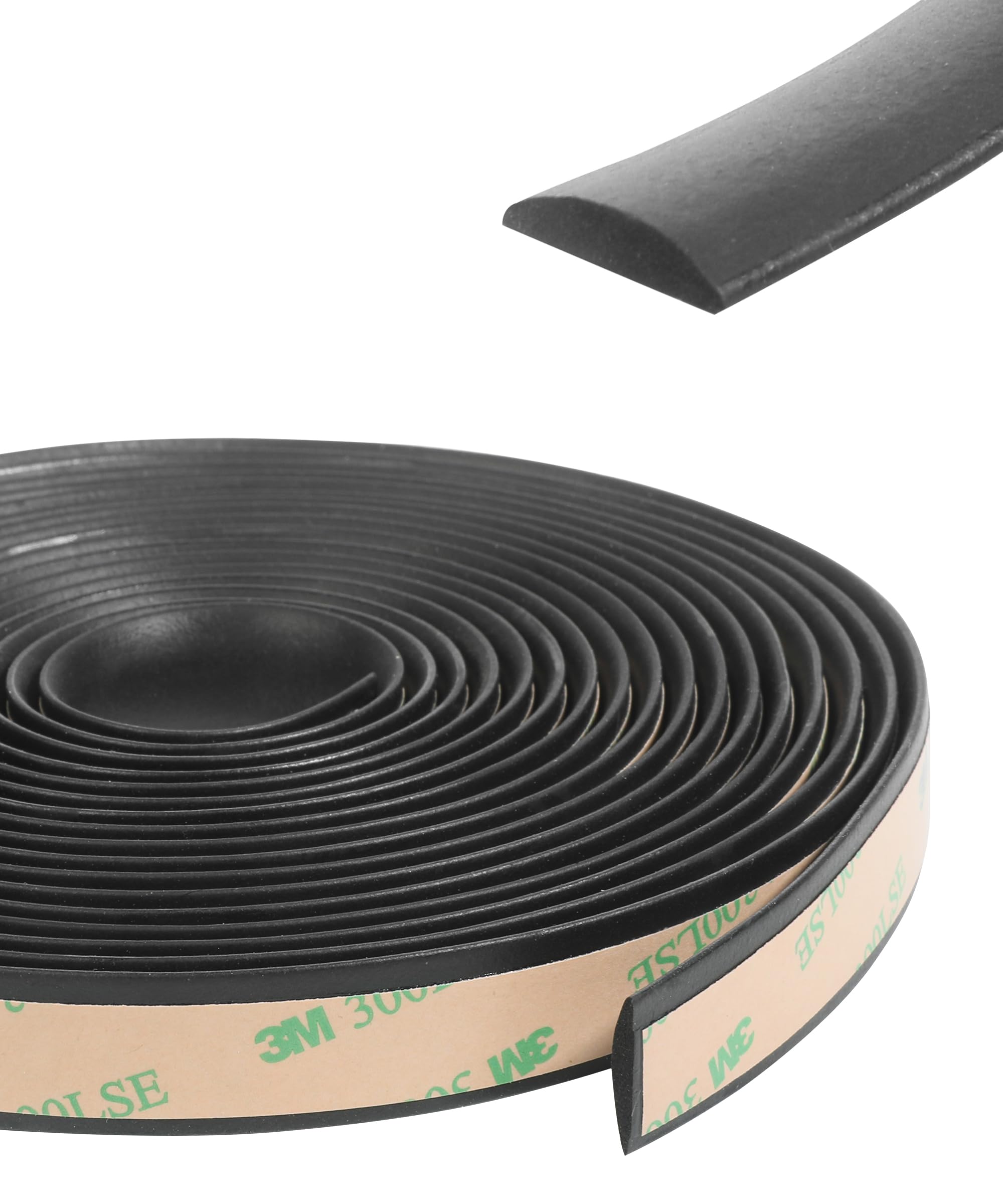16.4Ft Car Weather Stripping - Sunroof Seal, Windshield Rubber Strip, Edge Trim for Front/Rear Windshield, Windows - Durable Car Accessories for All-Weather Protection