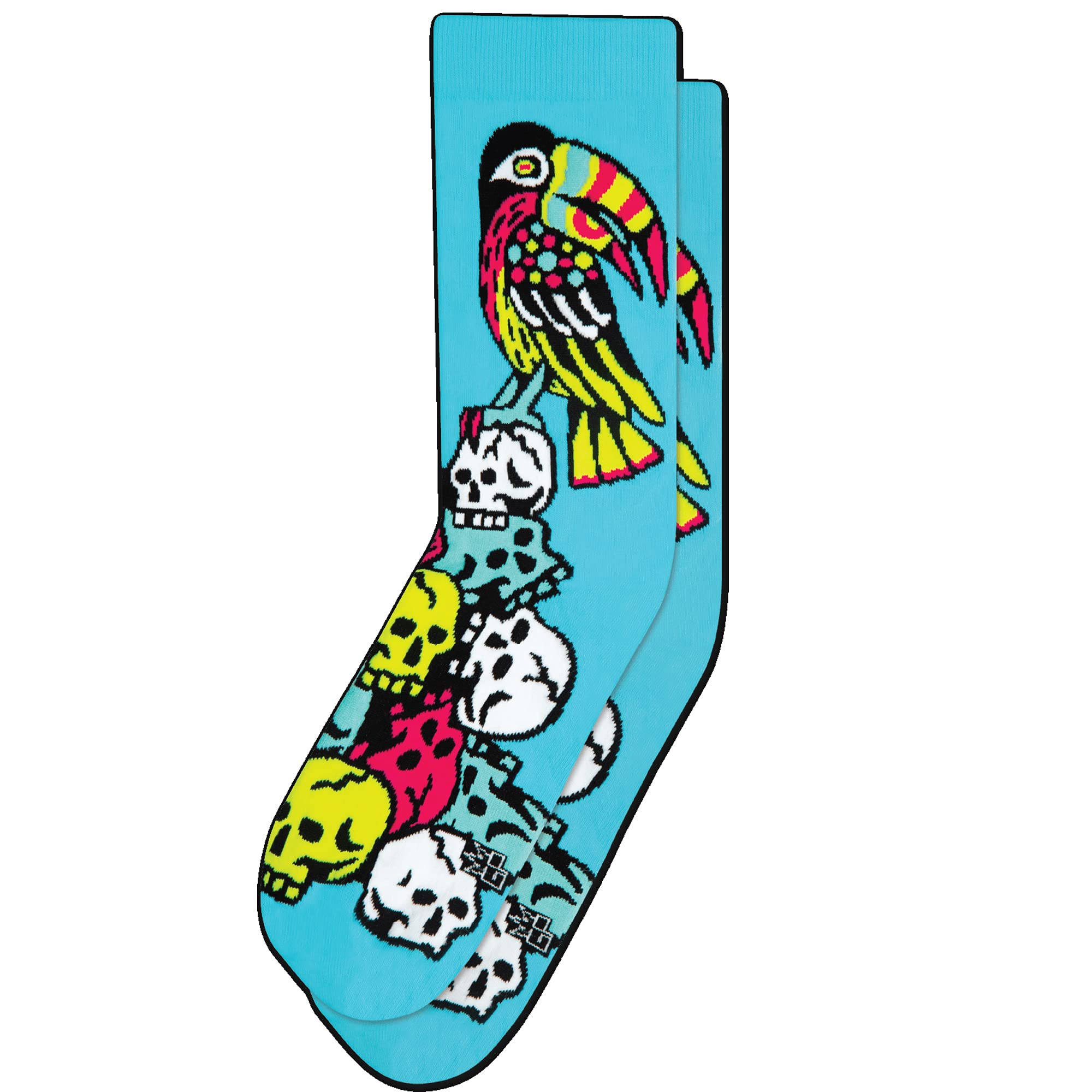 Funny Gumball Poodle Women's Novelty Crew Socks - Cute Cartoon Dog Print Fashion Socks for Casual Wear, Gifts & Costume Outfits