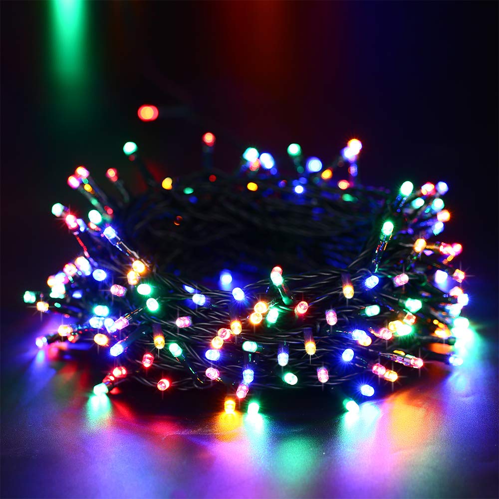 Toodour 72ft 200 LED Solar Christmas Lights - Waterproof Outdoor String Lights with 8 Lighting Modes for Holiday Decorations, Christmas Tree, Fence, Party & Balcony | Perfect for Festive Decor, Garden Lighting & Seasonal Celebrations