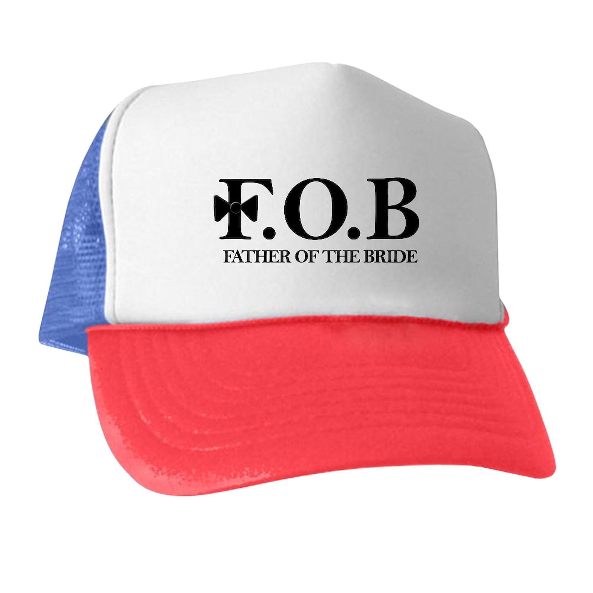 Father of The Bride Adjustable Snapback Trucker Hat - Custom Dad Gift for Wedding, Casual Wear & Outdoor Events