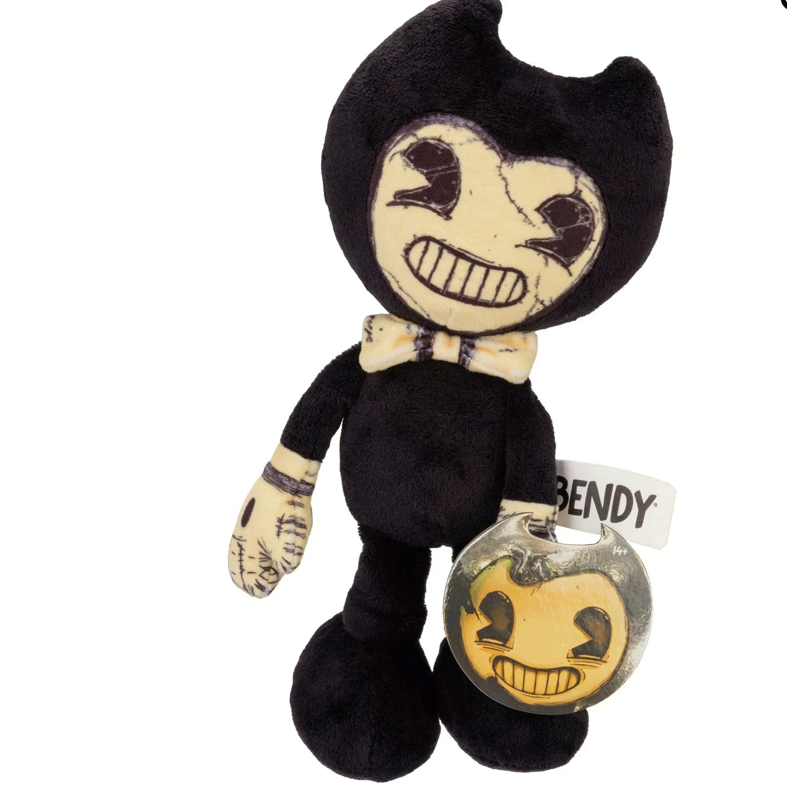 Bendy 9 Basic Plush Wave 1 - Jakks Pacific Official Collectible Soft Stuffed Toy - Perfect for Gamers, Collectors & Bendy and the Ink Machine Fans