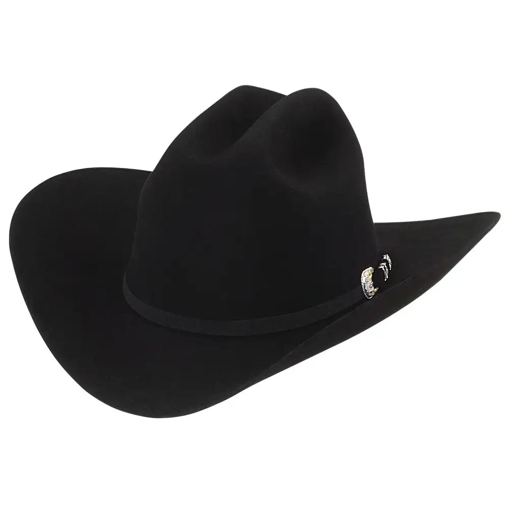 Larry Mahan's Superior 100X Fur Felt Cowboy Hat for Men - Western Style Rancher Hat for Rodeo, Horseback Riding & Outdoor Adventures