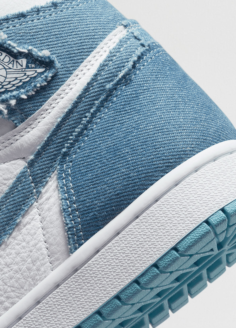 Air Jordan 1 Retro High OG 'Denim' Sneakers - Men's Basketball Shoes for Streetwear & Casual Style | Perfect for Sneaker Collectors & Fashion Enthusiasts
