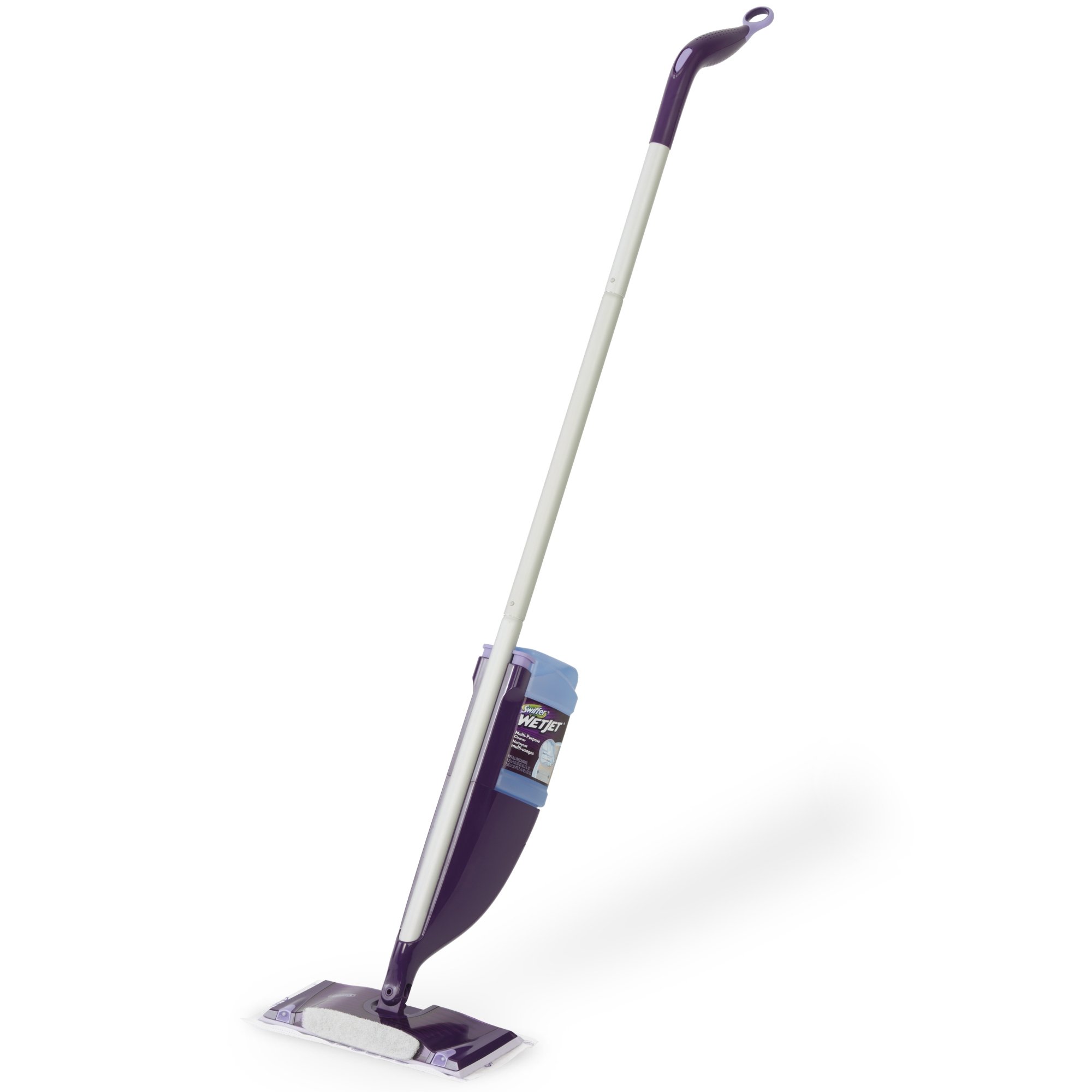 WetJet Spray Mop Floor Cleaner Kit - Premium Hardwood & Tile Floor Cleaning System for Home & Kitchen - Easy to Use, Refillable, with Extra Pads & Cleaning Solution - Perfect for Daily Cleaning & Pet Hair Removal
