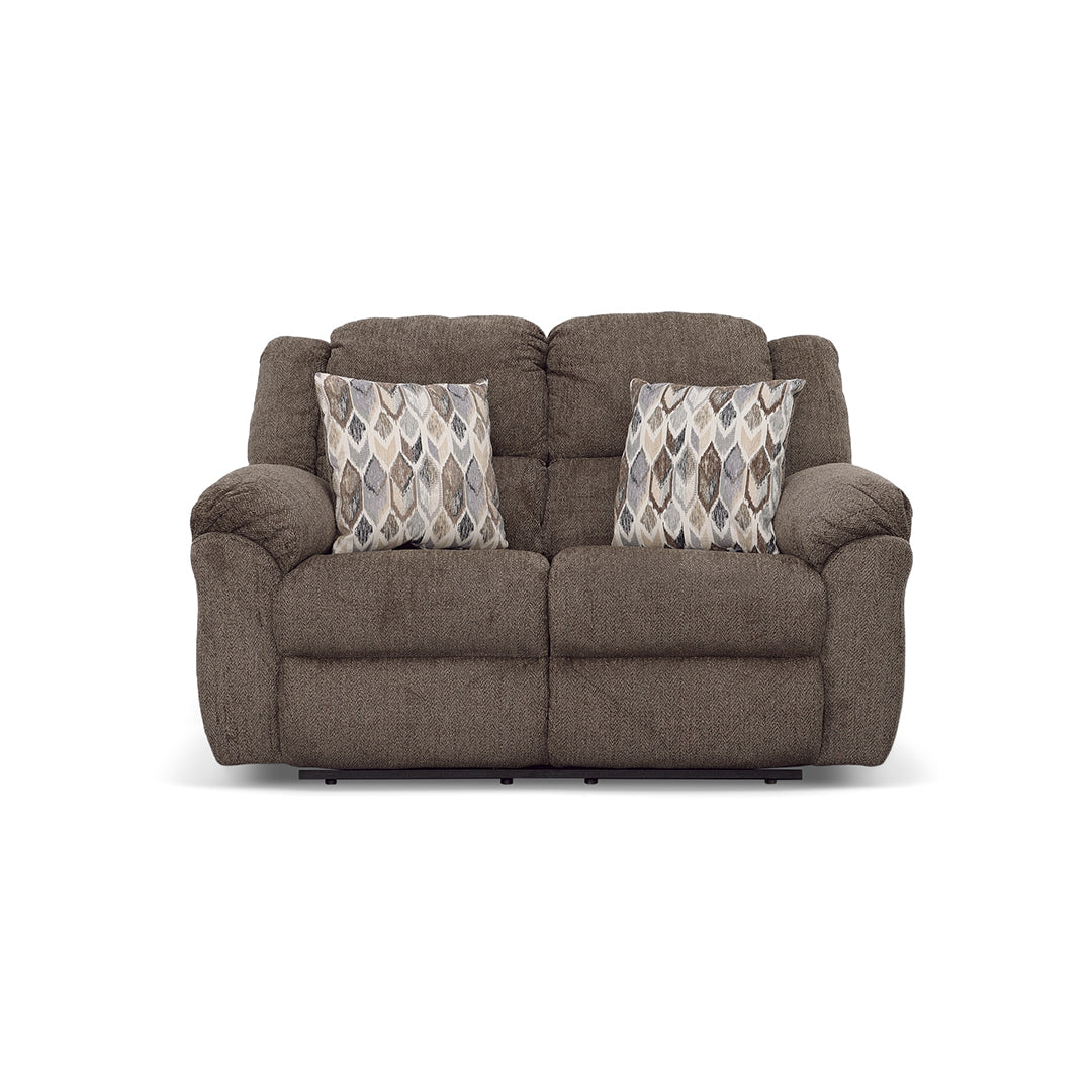 Newport Reclining Loveseat - Modern Comfortable 2-Seater Sofa with Adjustable Backrest for Living Room, Home Theater & Small Spaces