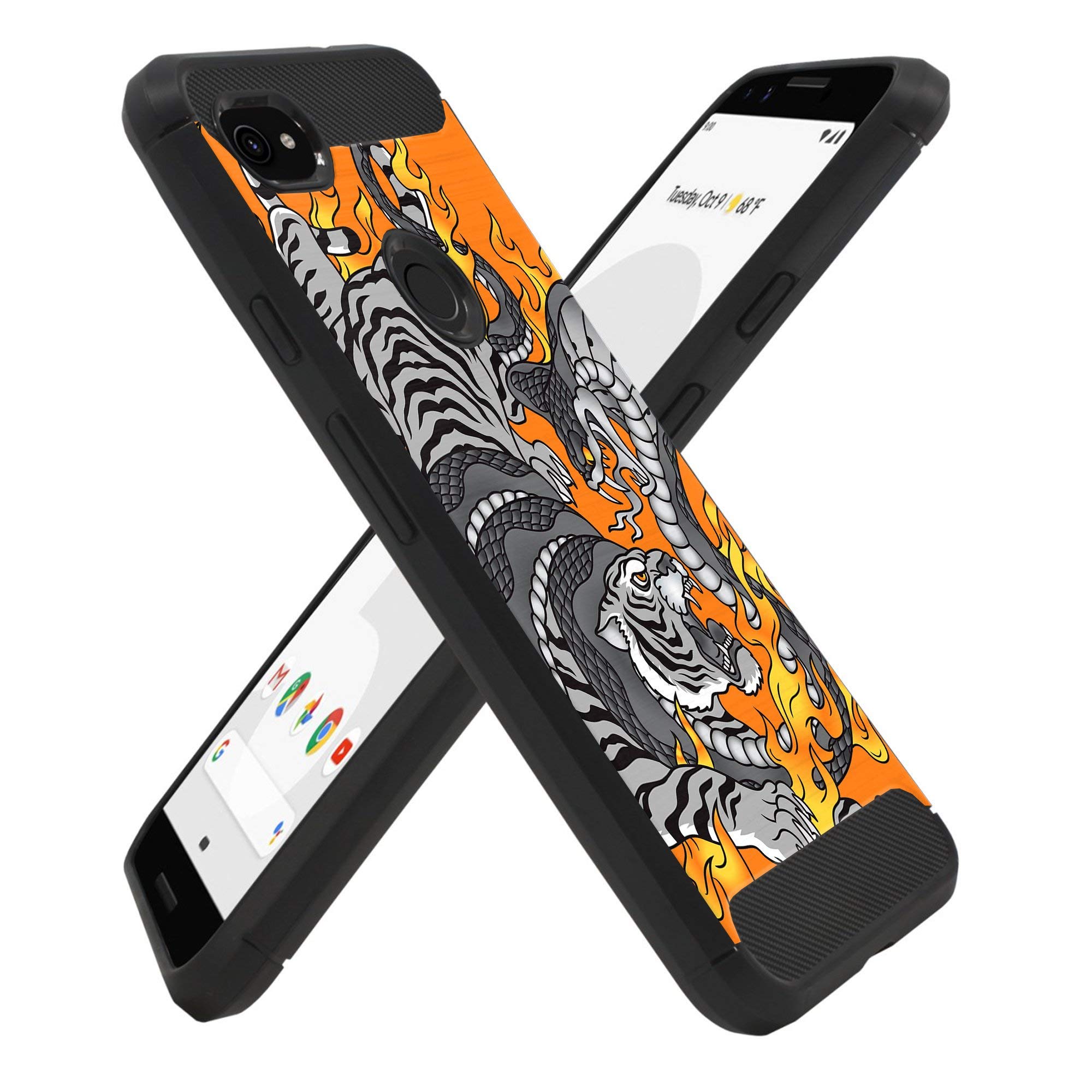Google Pixel 3A Case - Cobra Tiger TPU Slim Protective Cover for Daily Use