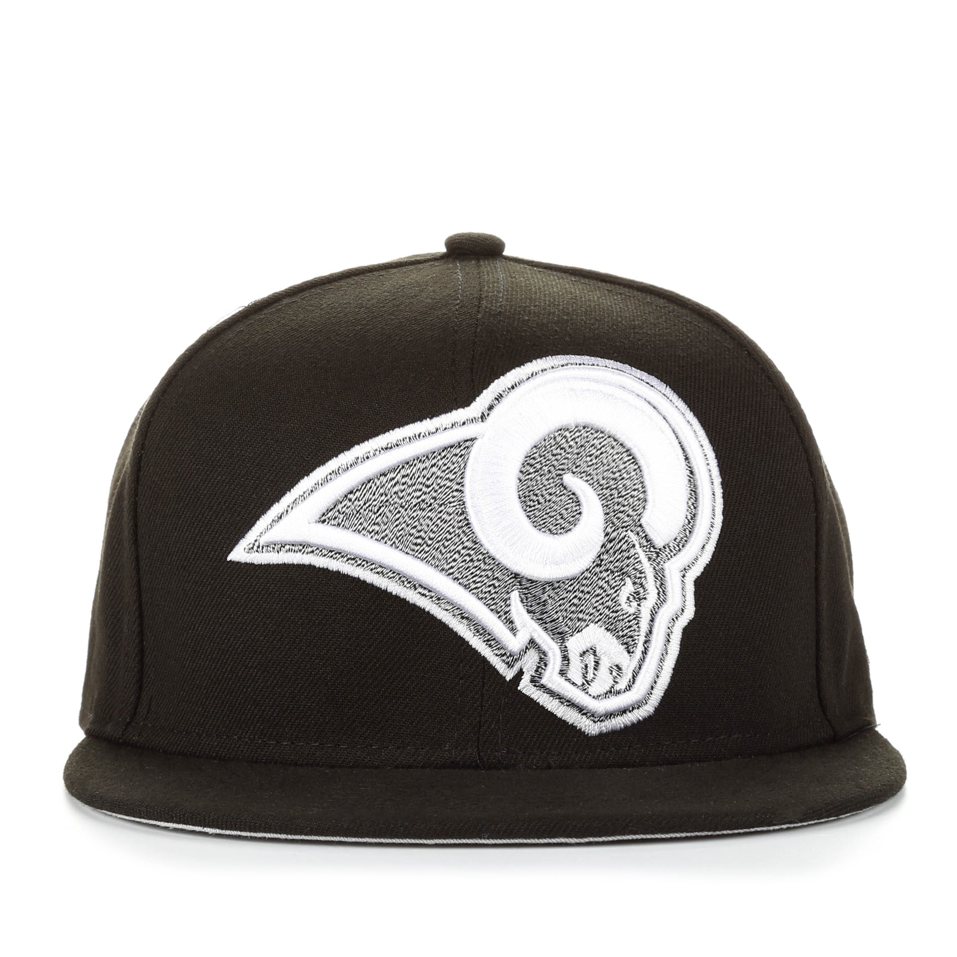 New Era 9Fifty Squad Twist Snapback Hat - Los Angeles Rams Black Adjustable Baseball Cap for Men & Women - Perfect for Sports Fans, Game Day & Streetwear Fashion