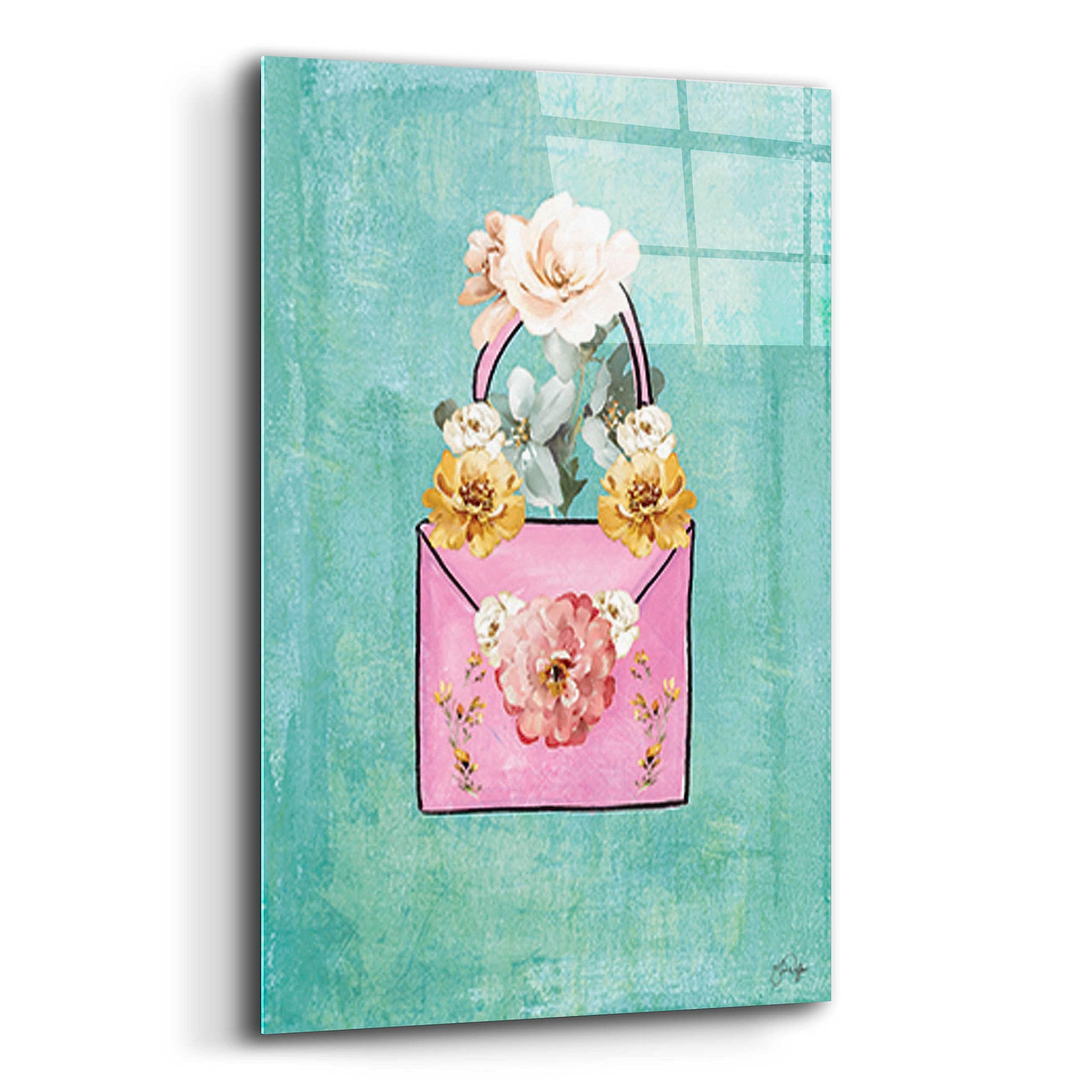 Epic Art 'Flower Power Purse' by Yass Naffas Designs - 16