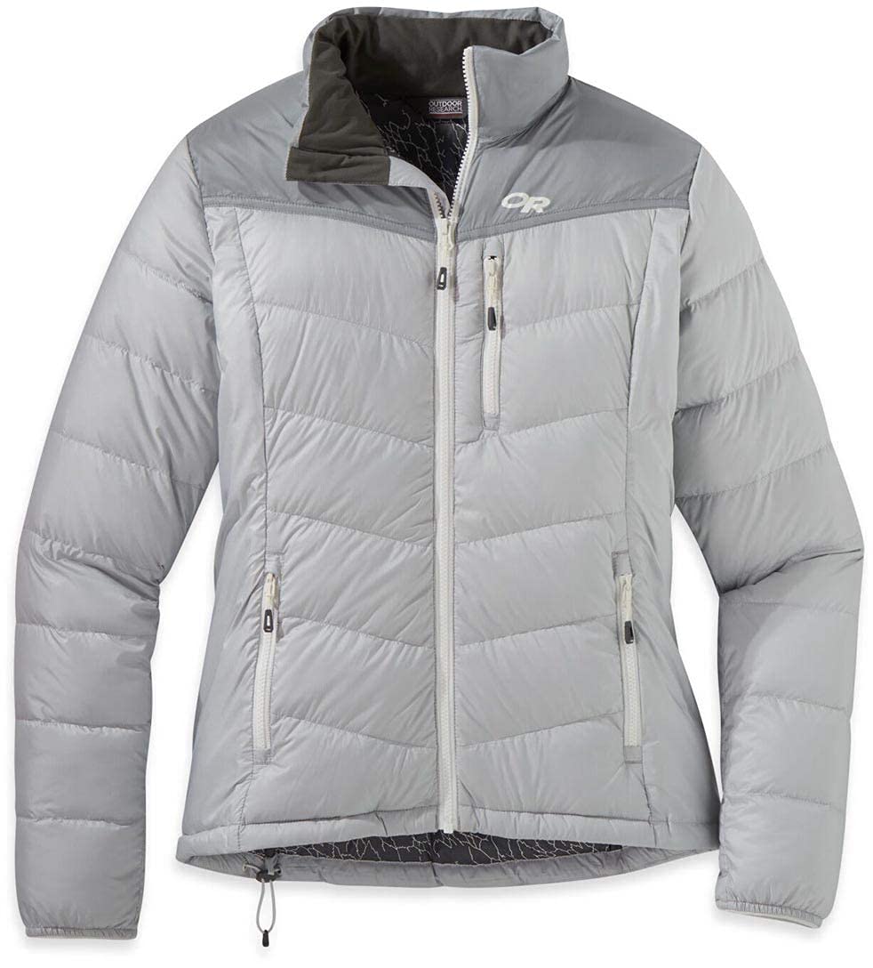 Outdoor Research Women's Transcendent Down Jacket - Lightweight Warm Winter Coat for Hiking, Skiing & Outdoor Adventures