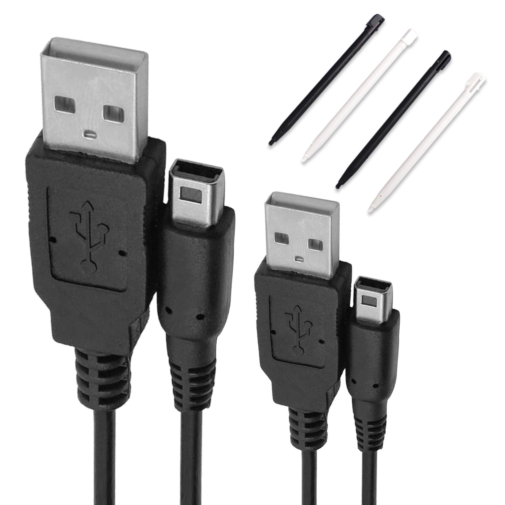 Original Nintendo DSi USB Charger Cable Kit - AC Power Adapter, Wall & Travel Charger with Stylus Pen | Fast Charging for Home, Office & Gaming On-The-Go