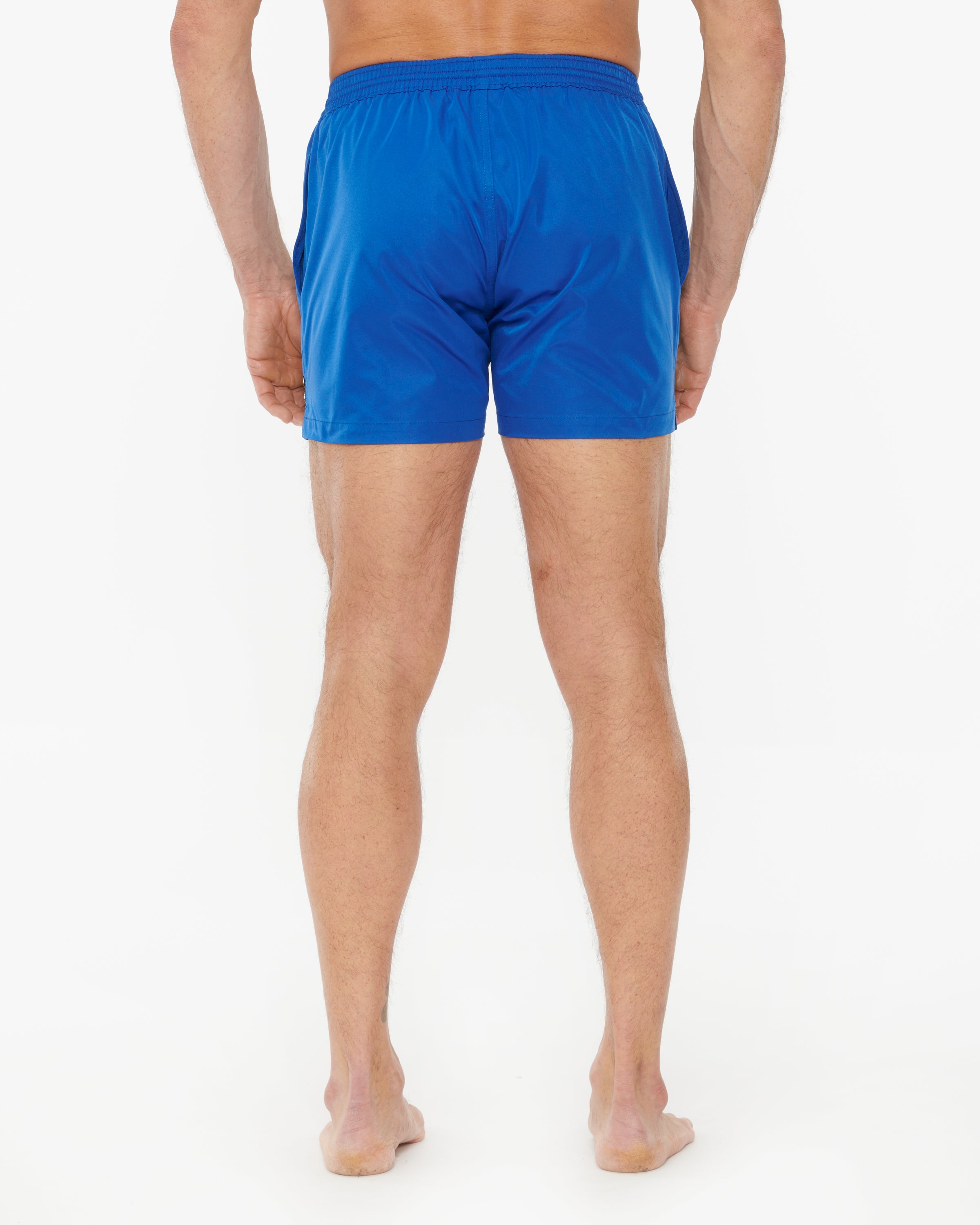 Ron Dorff Men's Lined Exercise Shorts 4-Pack - Comfortable Workout Shorts for Gym, Running & Training - Moisture-Wicking & Breathable Activewear