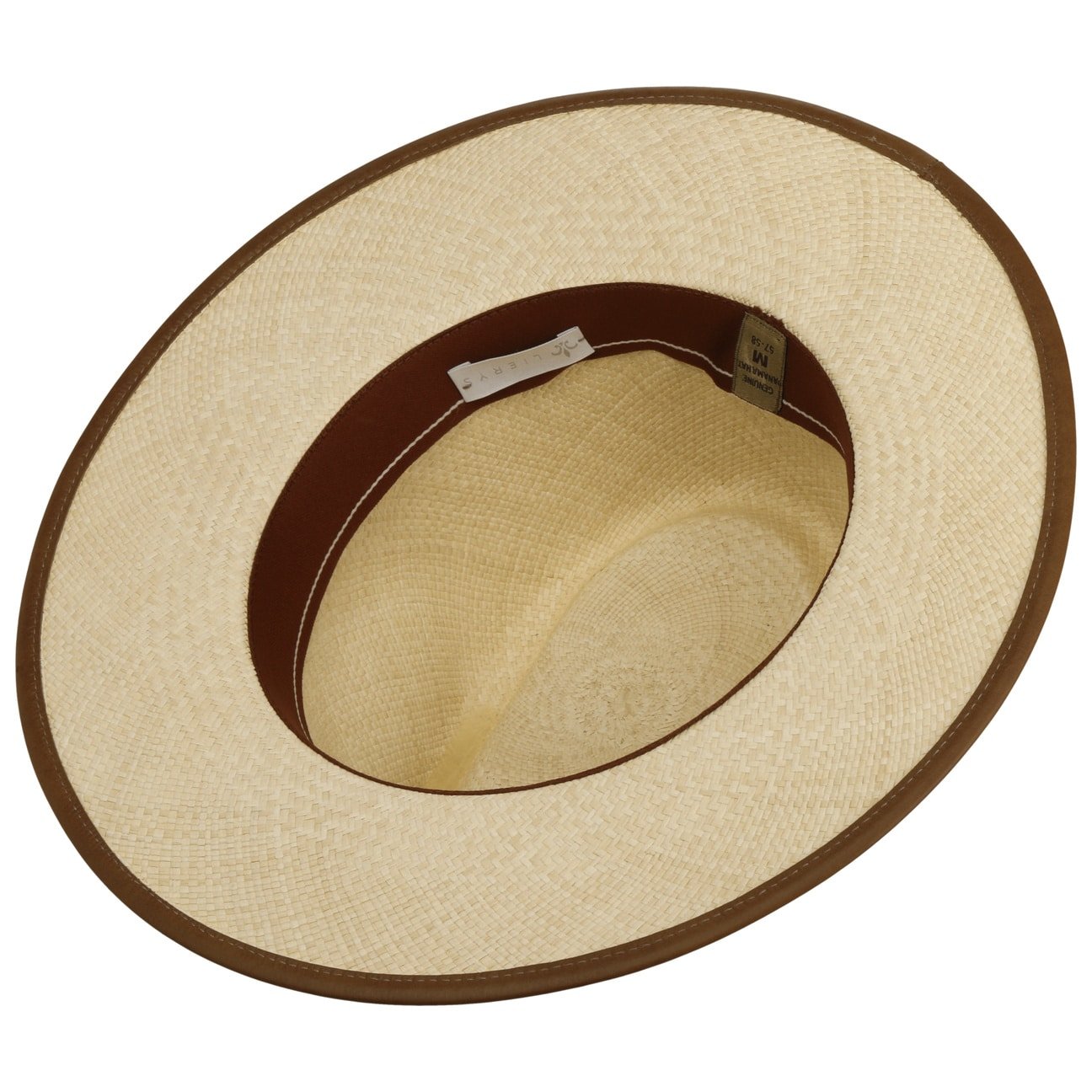 Lierys Carston Traveller Panama Hat for Men & Women - Lightweight Breathable Summer Sun Hat for Beach, Travel, and Outdoor Activities