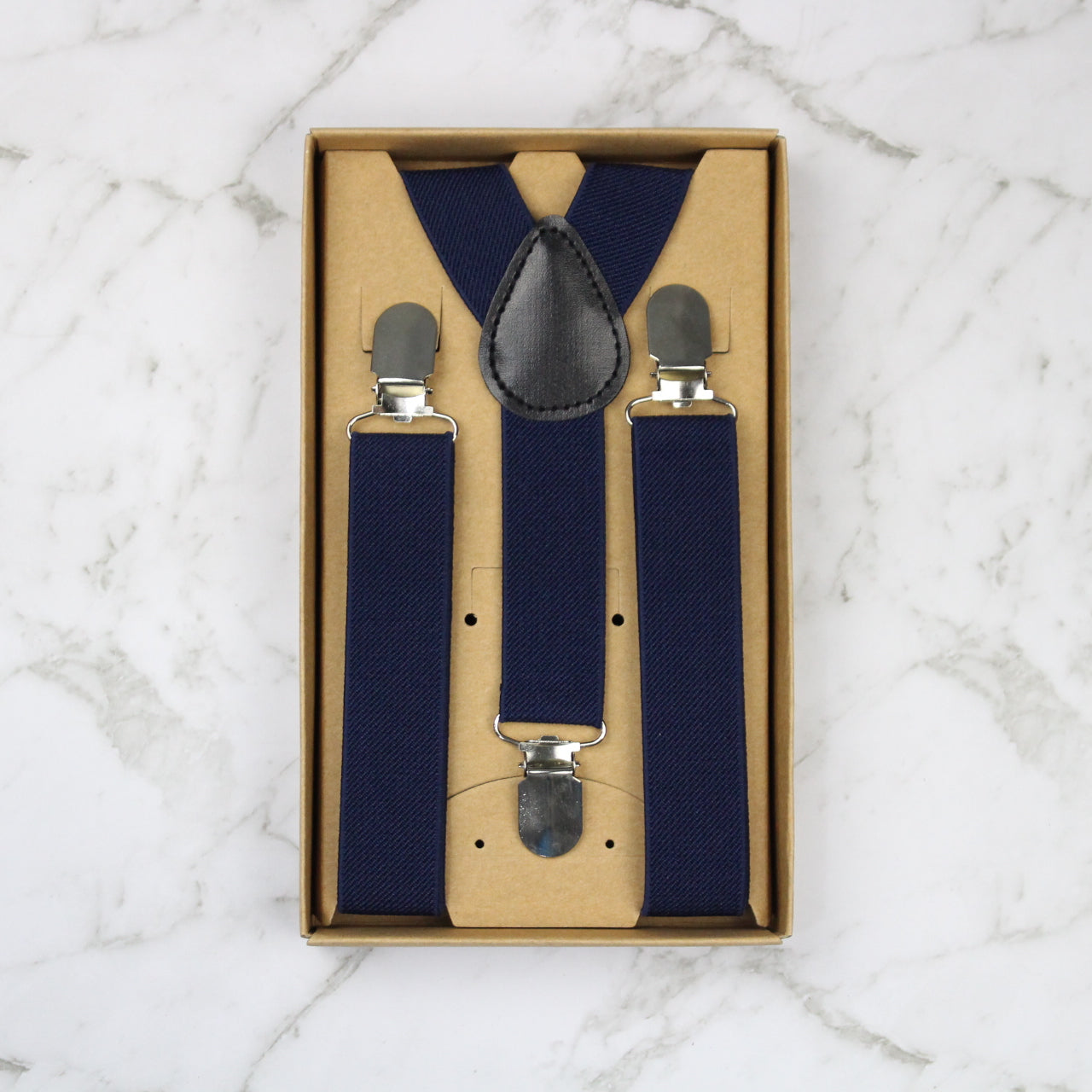 Boys Suspenders for Kids - Adjustable Navy Blue Suspenders for Toddlers & Children | Perfect for Formal Events, School Uniforms & Special Occasions
