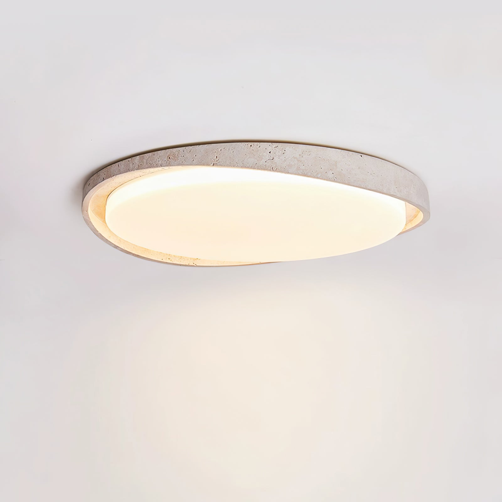 Lumen Arc Ceiling Light - Modern LED Hanging Fixture for Living Room, Bedroom & Dining Room - Adjustable Height & Dimmable Lighting for Home Decor