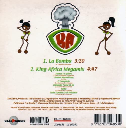 La Bomba/Megamix [Single-CD] - Latin Dance Music for Parties & Workouts | Perfect for DJs & Music Lovers