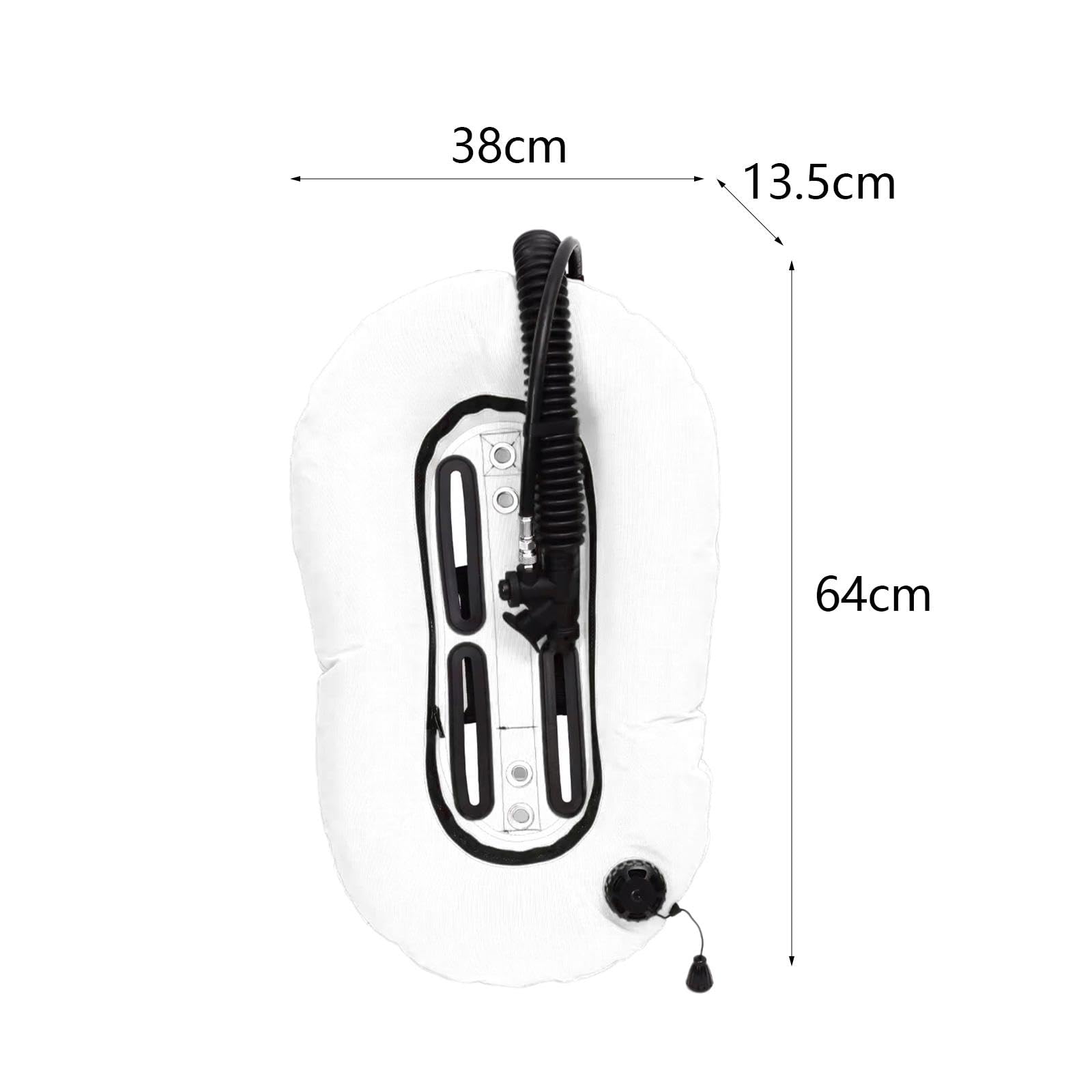 **Scuba BCD Set - Single Tank Buoyancy Control Device for Diving & Snorkeling - Adjustable Donut Wing for Underwater Adventure | Perfect for Ocean Exploration & Water Sports**