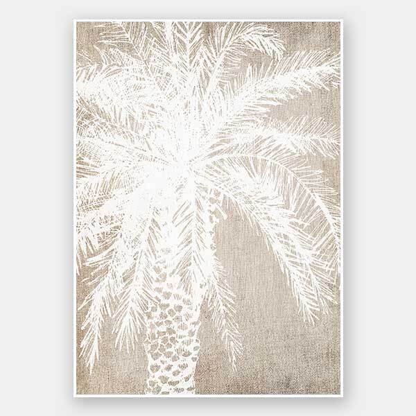 Canary Island Unframed Art Print - Tropical Beach Wall Decor for Home, Office & Gifts | Perfect for Coastal, Boho & Nautical Themes