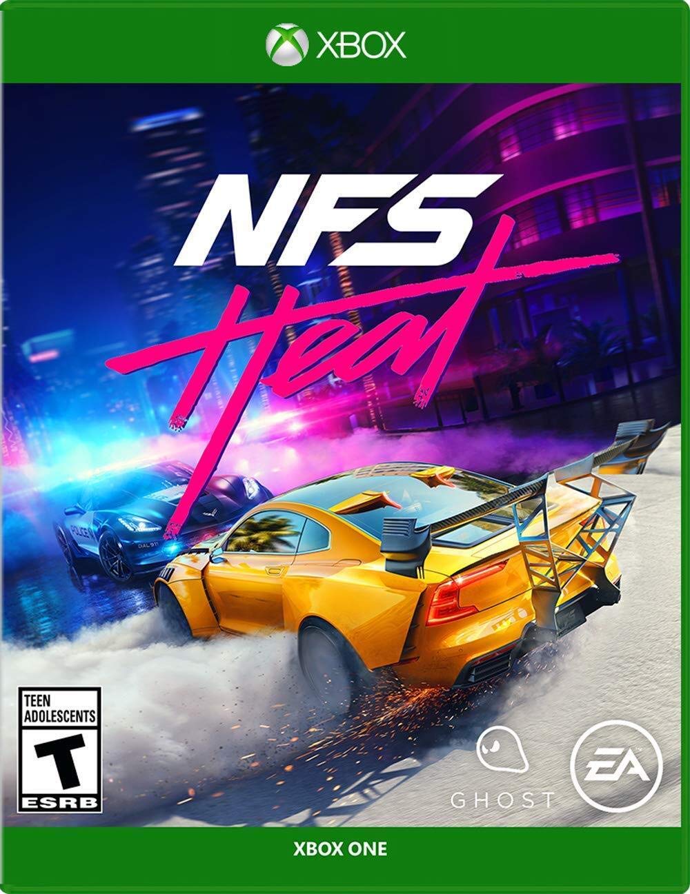 Need for Speed Heat - Xbox One Racing Game | High-Speed Action & Custom Cars | Perfect for Racing Enthusiasts & Game Nights