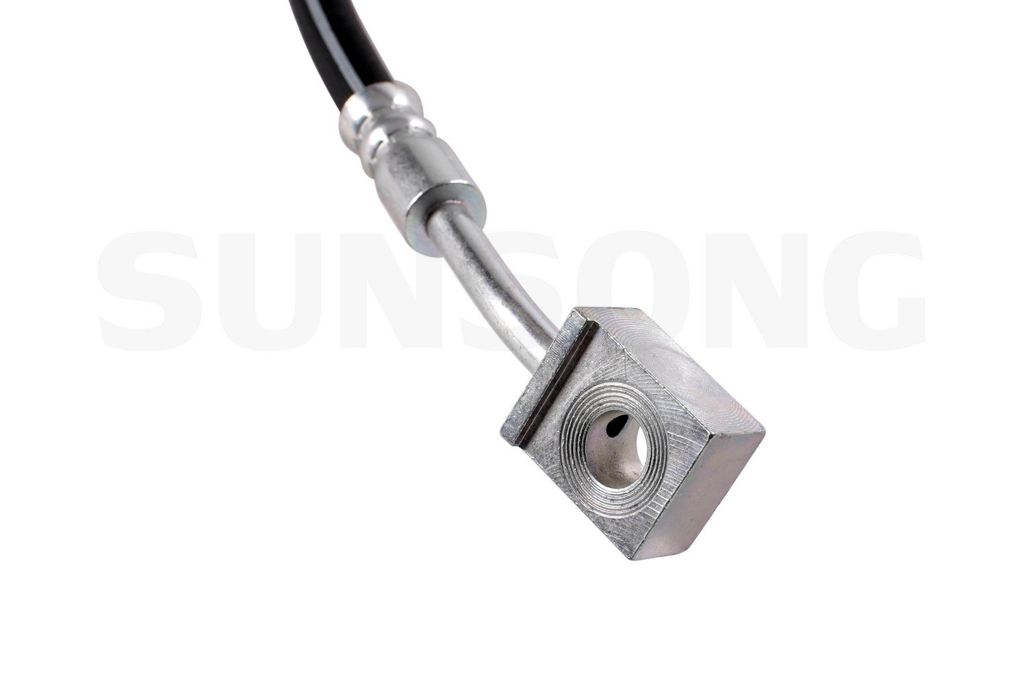 Sunsong 2202015 Brake Hydraulic Hose - High Performance Replacement Hose for Cars, Trucks & SUVs | Durable DOT-Approved Brake Line for Safe Stopping Power | Ideal for Off-Roading, Towing & Daily Commuting