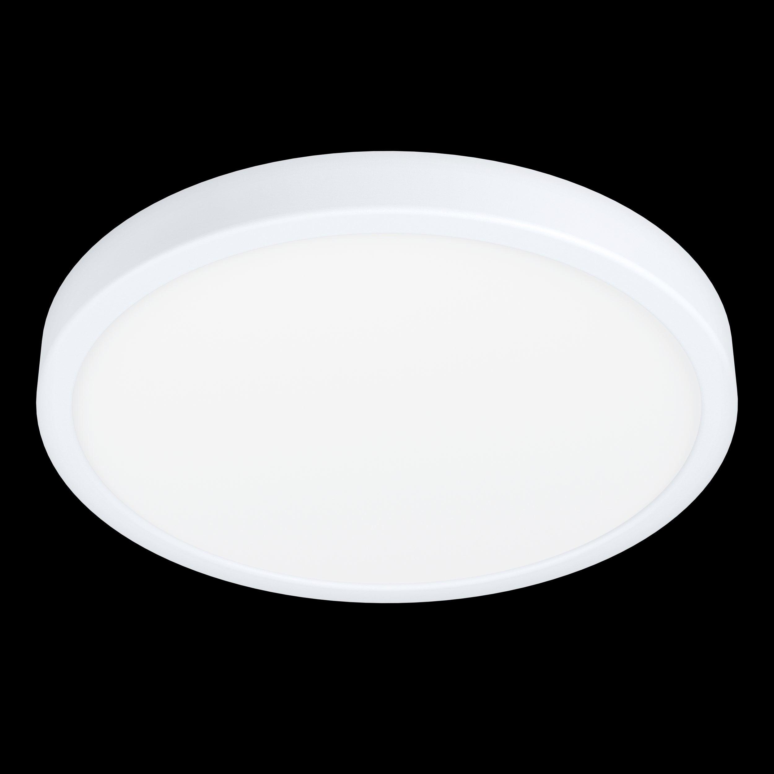 Eglo Fueva 5-LED White Bathroom Ceiling Light Flush Mount IP44 Waterproof - Perfect for Bathroom, Shower, and Spa Lighting