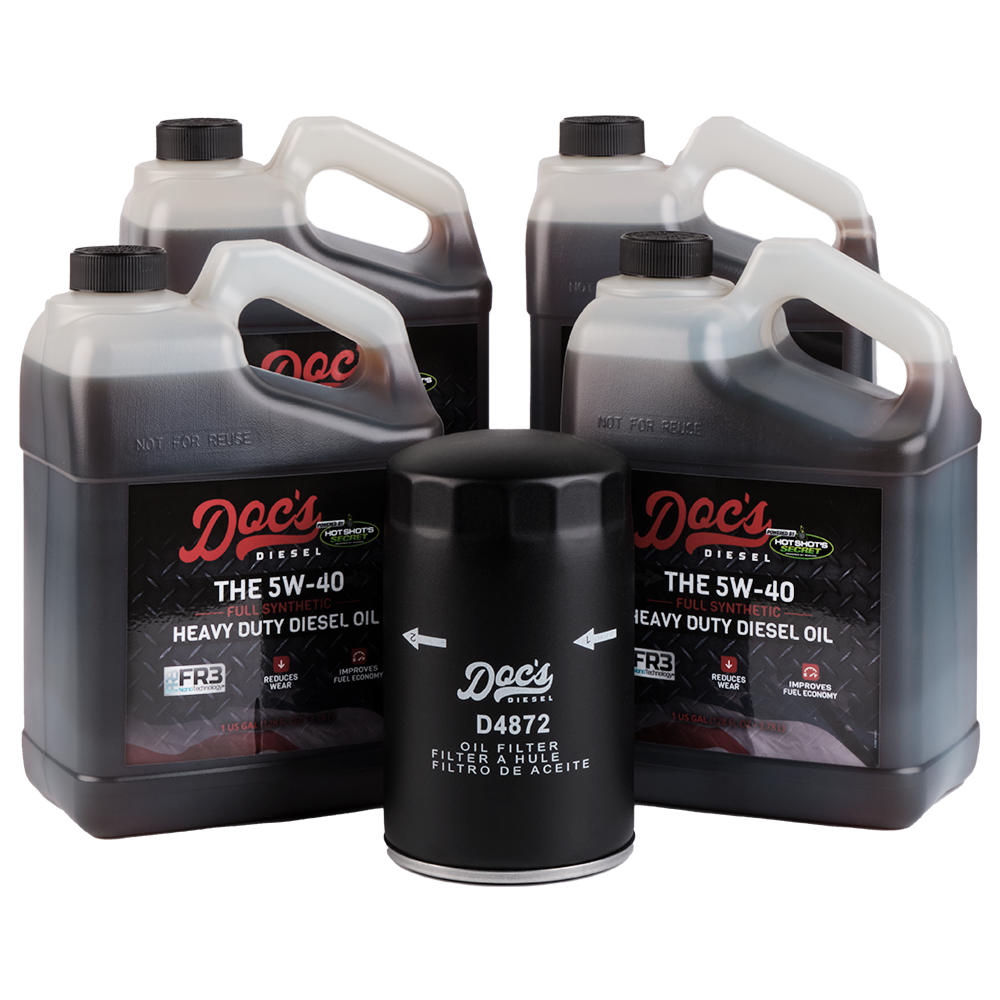 Doc's Diesel Ford 7.3L Powerstroke 15W-40 Full Synthetic Oil Change Kit (1994-2003) - Complete Engine Protection for Heavy-Duty Trucks & Towing