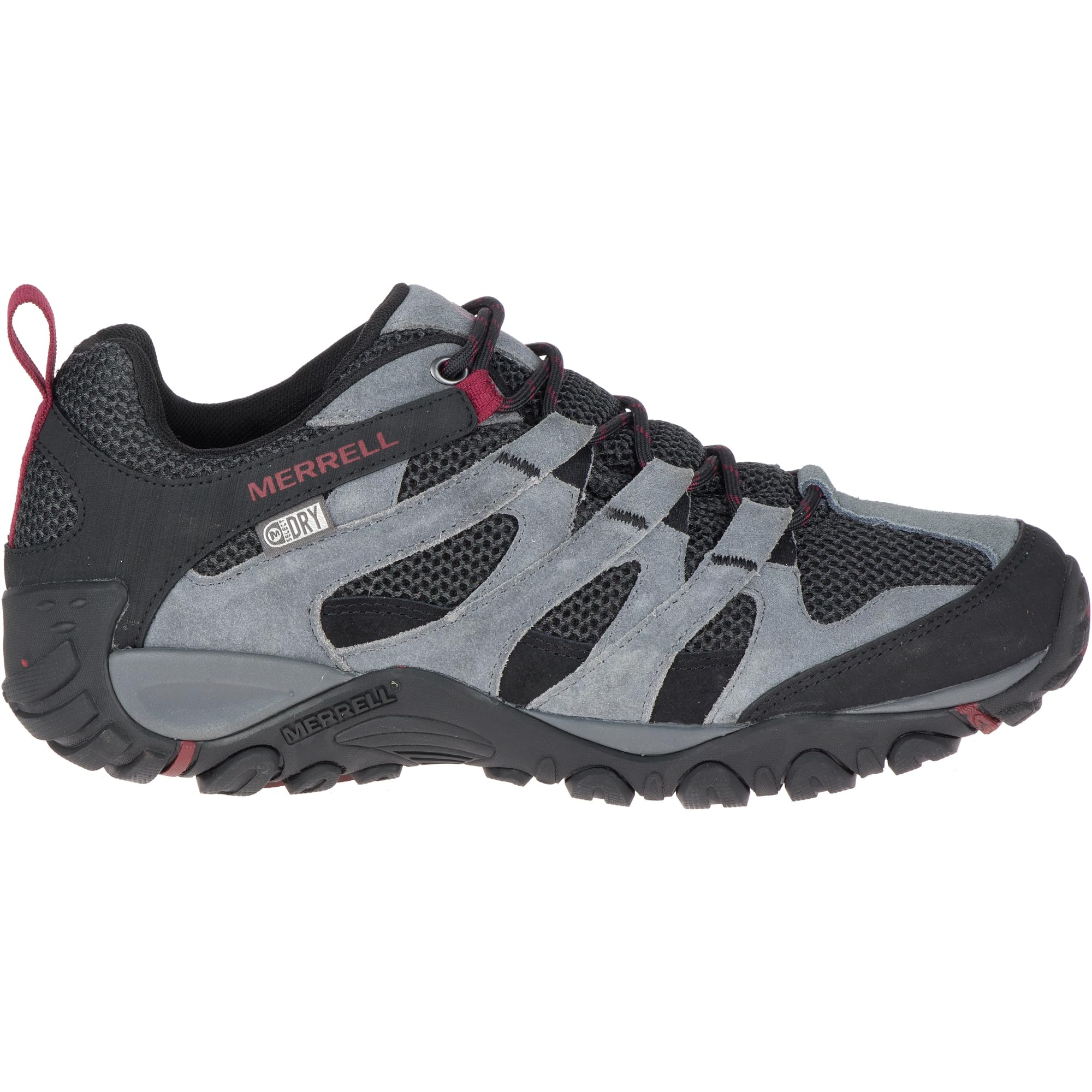 Merrell Men's Alverstone WP Waterproof Hiking Boots - Lightweight & Durable Outdoor Shoes for Trail Running, Camping & Backpacking Adventures