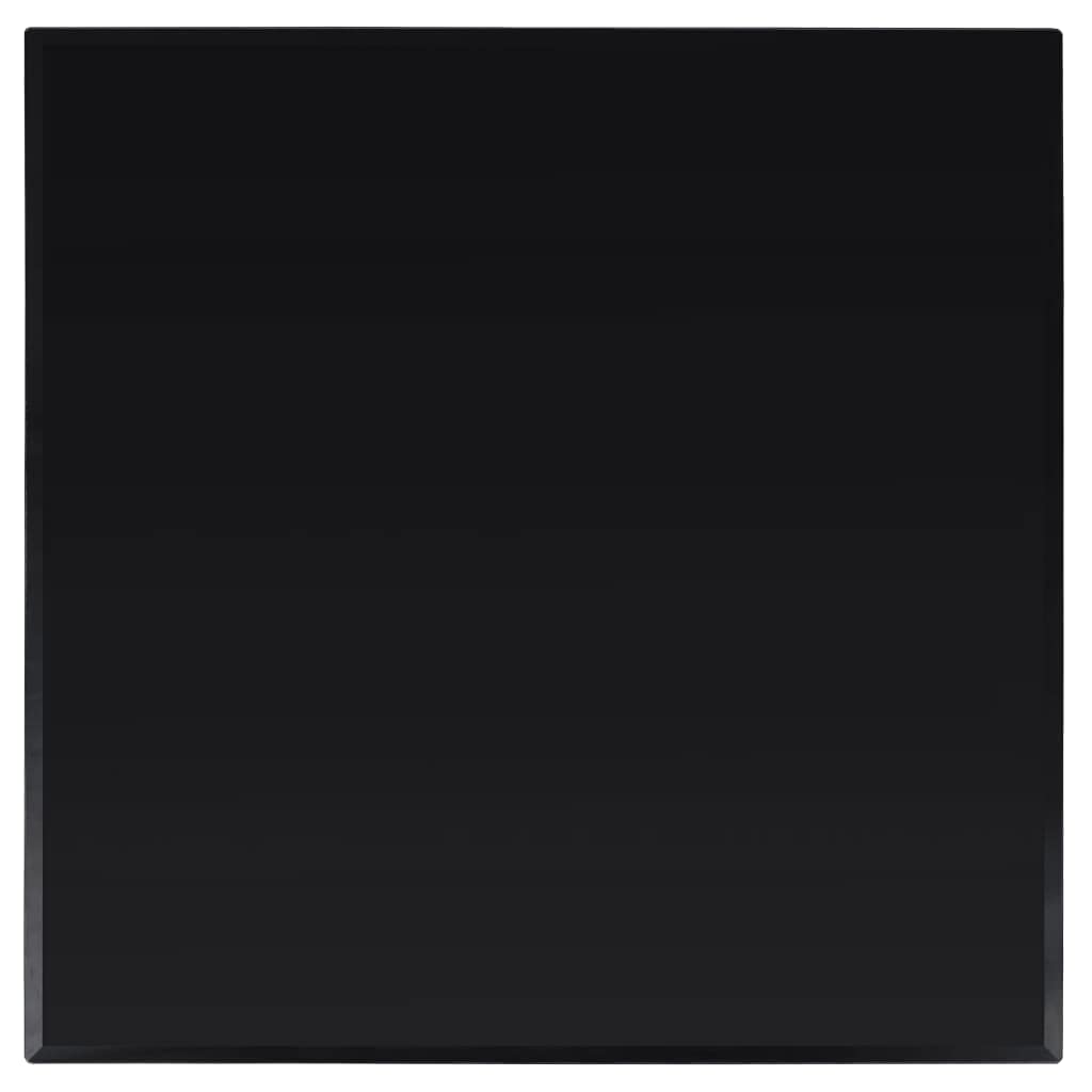 Tikarti 27.6x27.6 Inch Square Tempered Glass Table Top - Scratch Resistant, Heat Resistant for Dining Tables, Coffee Tables, and Office Desks