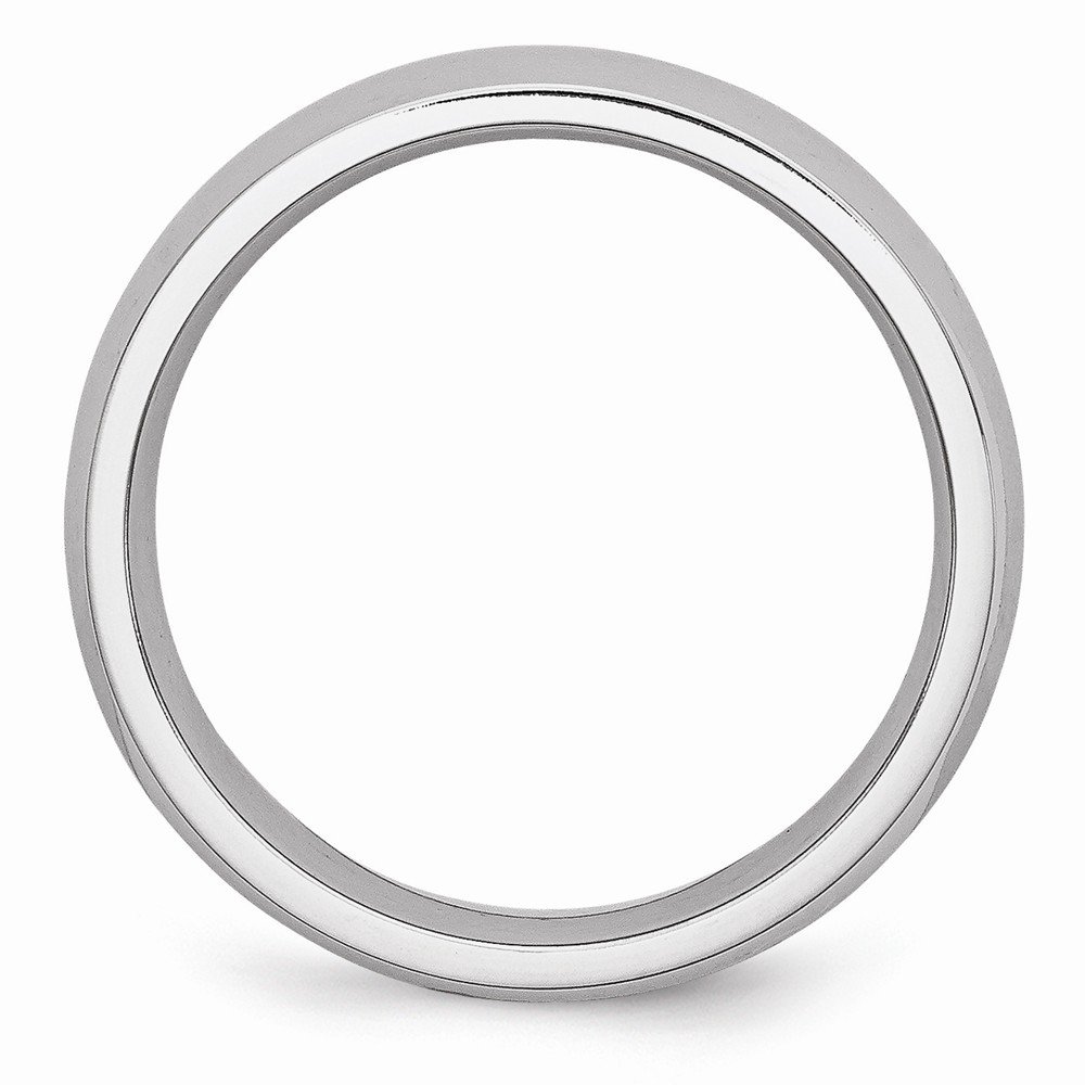 Solid Cobalt 6mm Plain Classic Wedding Band Ring for Men - Durable & Hypoallergenic Wedding Ring for Groom, Engagement, Anniversary - Perfect for Everyday Wear & Special Occasions