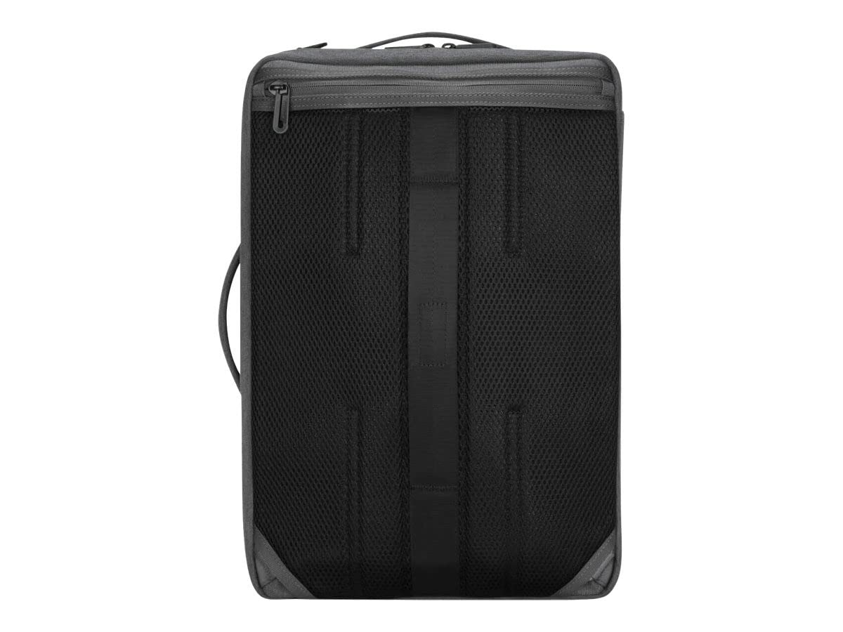 Targus Cypress Convertible Backpack - EcoSmart Business & School Laptop Backpack Fits 15.6 Inch Notebook - Gray (TBB58702GL) - Perfect for Commuting, College & Business Travel