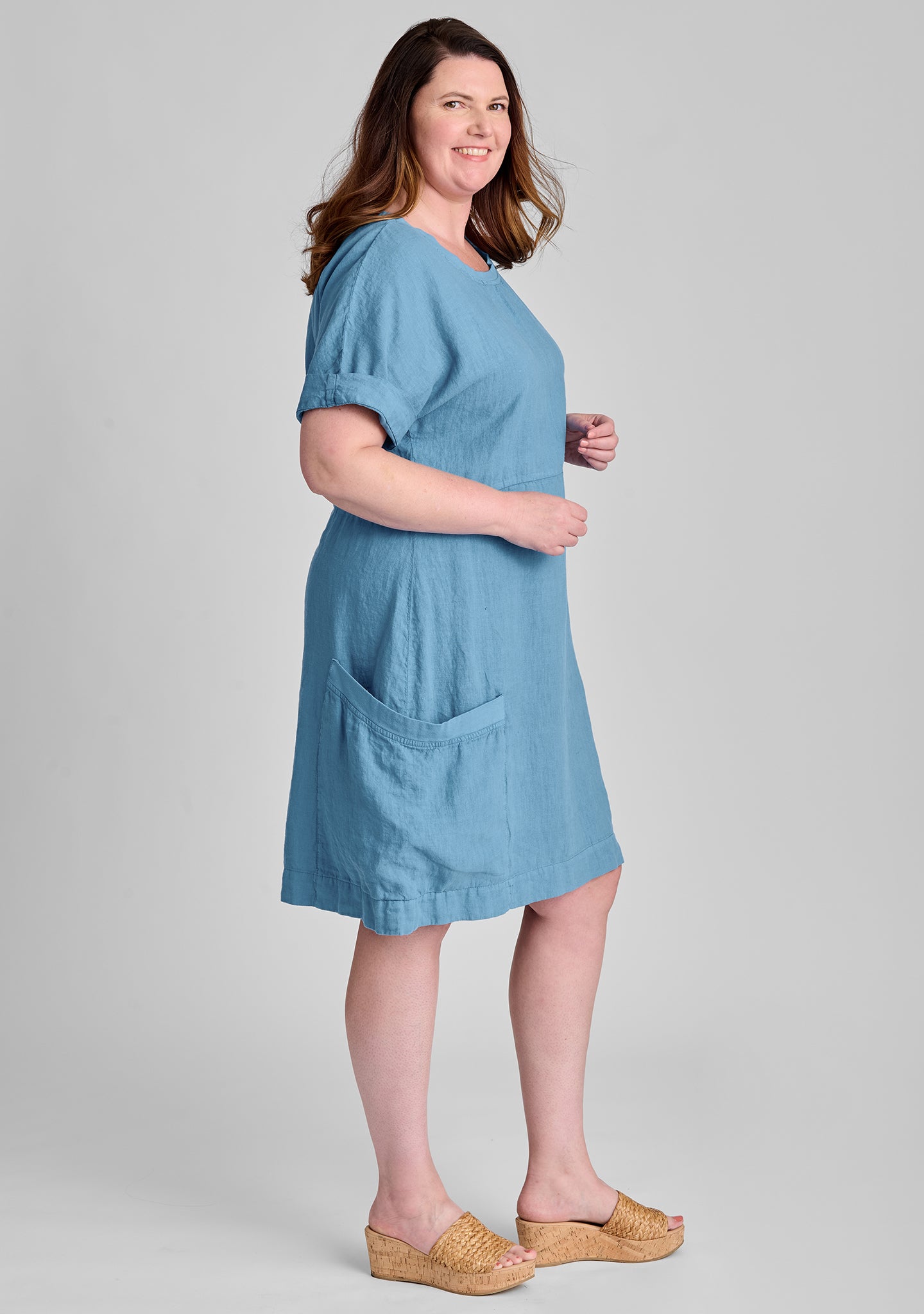 Stylish Sunnyside Linen Dress for Women - Breathable Summer Maxi Dress for Beach, Vacation & Casual Outings