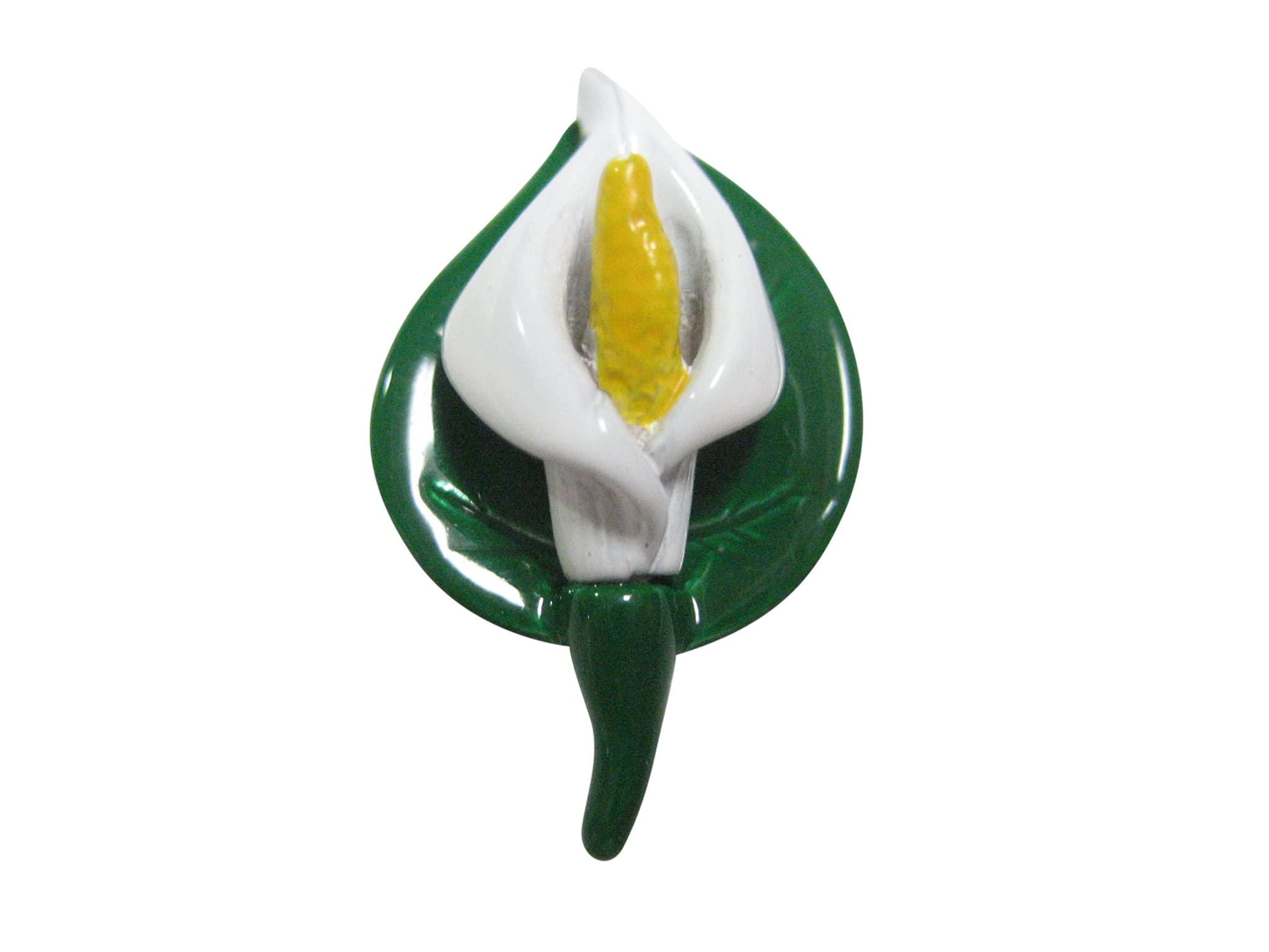 Vibrant Lily Flower Magnets - Decorative Fridge Magnets for Kitchen, Office & Dorm Room Organization (Set of 6)