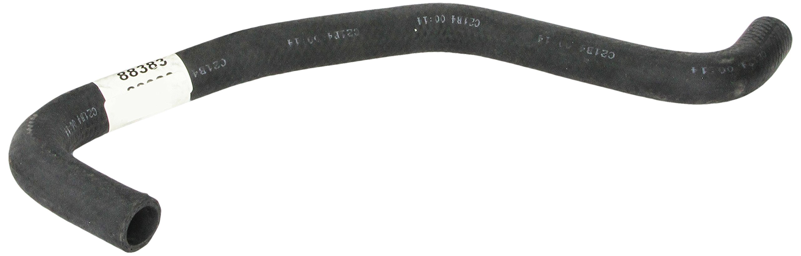 Dayco 88383 Premium Heater Hose - High Temperature Resistant, Durable Rubber Construction - Perfect for Car Engine Cooling Systems & HVAC Applications