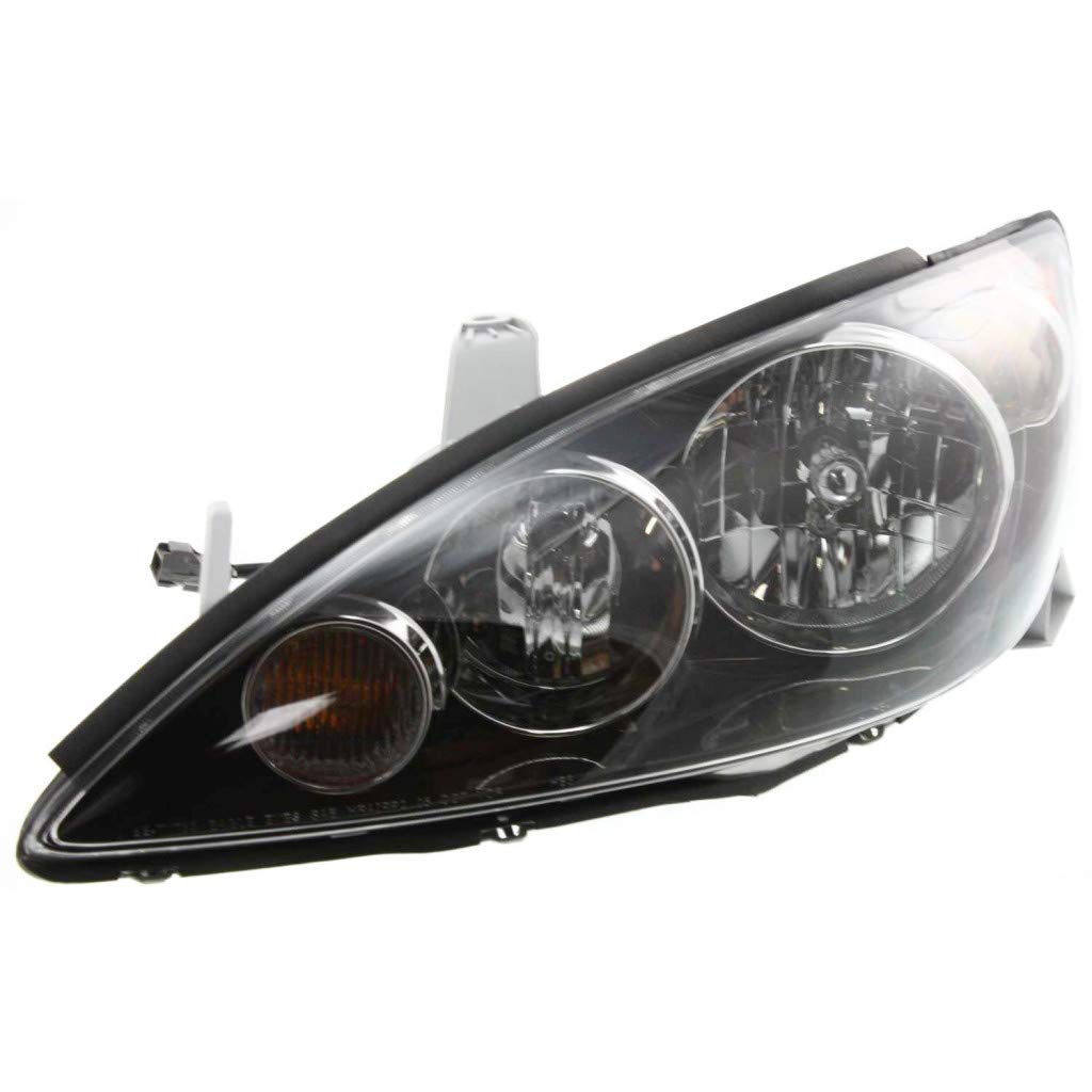 2005-2006 Toyota Camry Headlight Assembly - Driver Side with Bulbs (Part #TO2502156) | Replacement Headlights for Improved Night Driving Safety