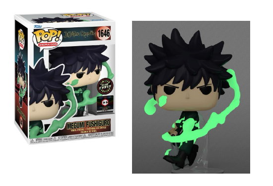 Jujutsu Kaisen Megumi Fushiguro Chalice Exclusive Pop Vinyl Figure - Anime Collectible for Display & Gift