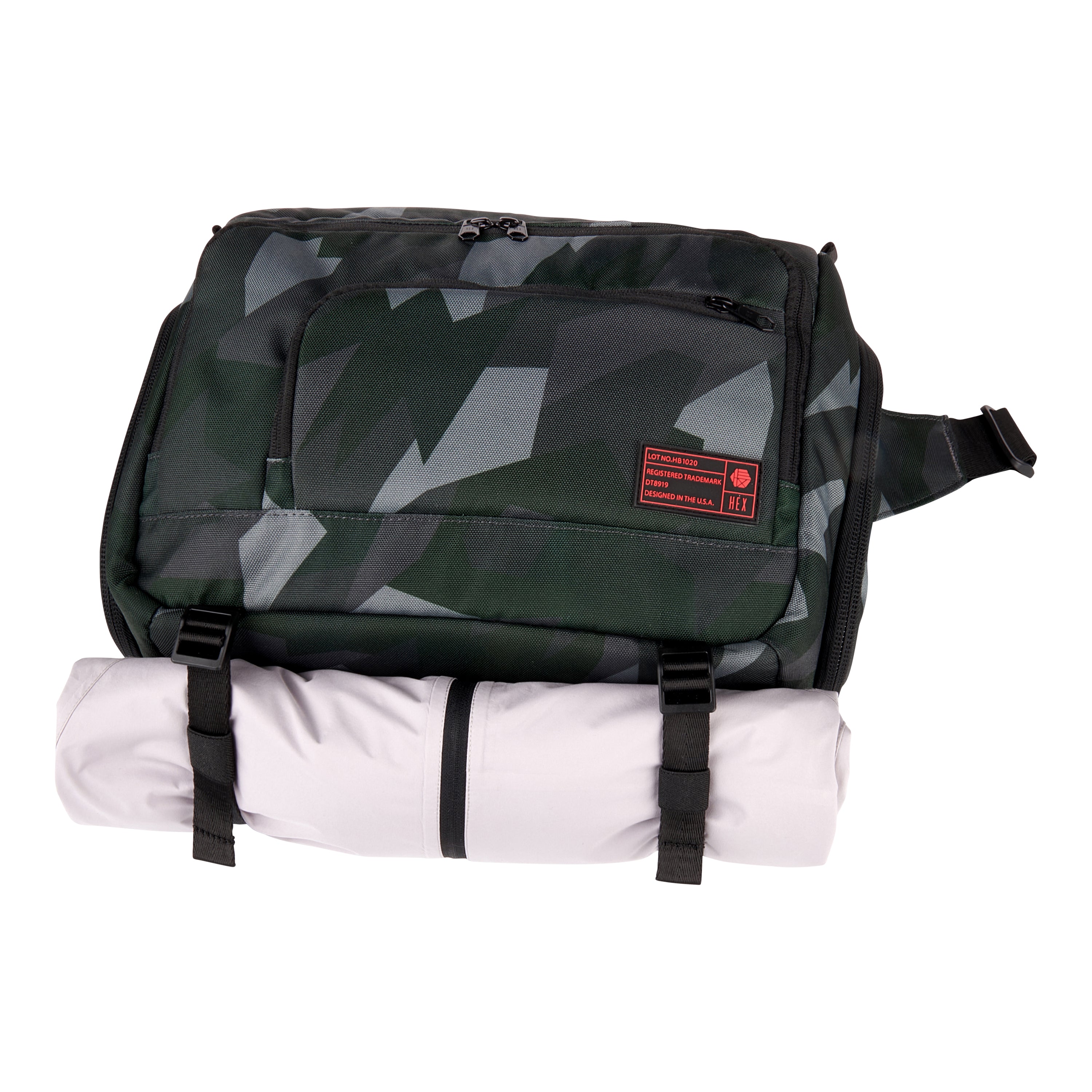 RANGER DSLR SLING XL GLACIER CAMO Camera Bag - Waterproof & Durable DSLR Sling Backpack for Photographers - Perfect for Hiking, Travel & Outdoor Photography