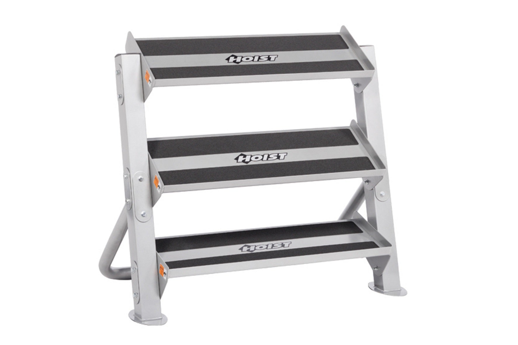 Hoist 36 2-Tier & Optional 3-Tier Horizontal Dumbbell Rack (HF-5461-36) - Perfect for Home Gym & Commercial Fitness Centers