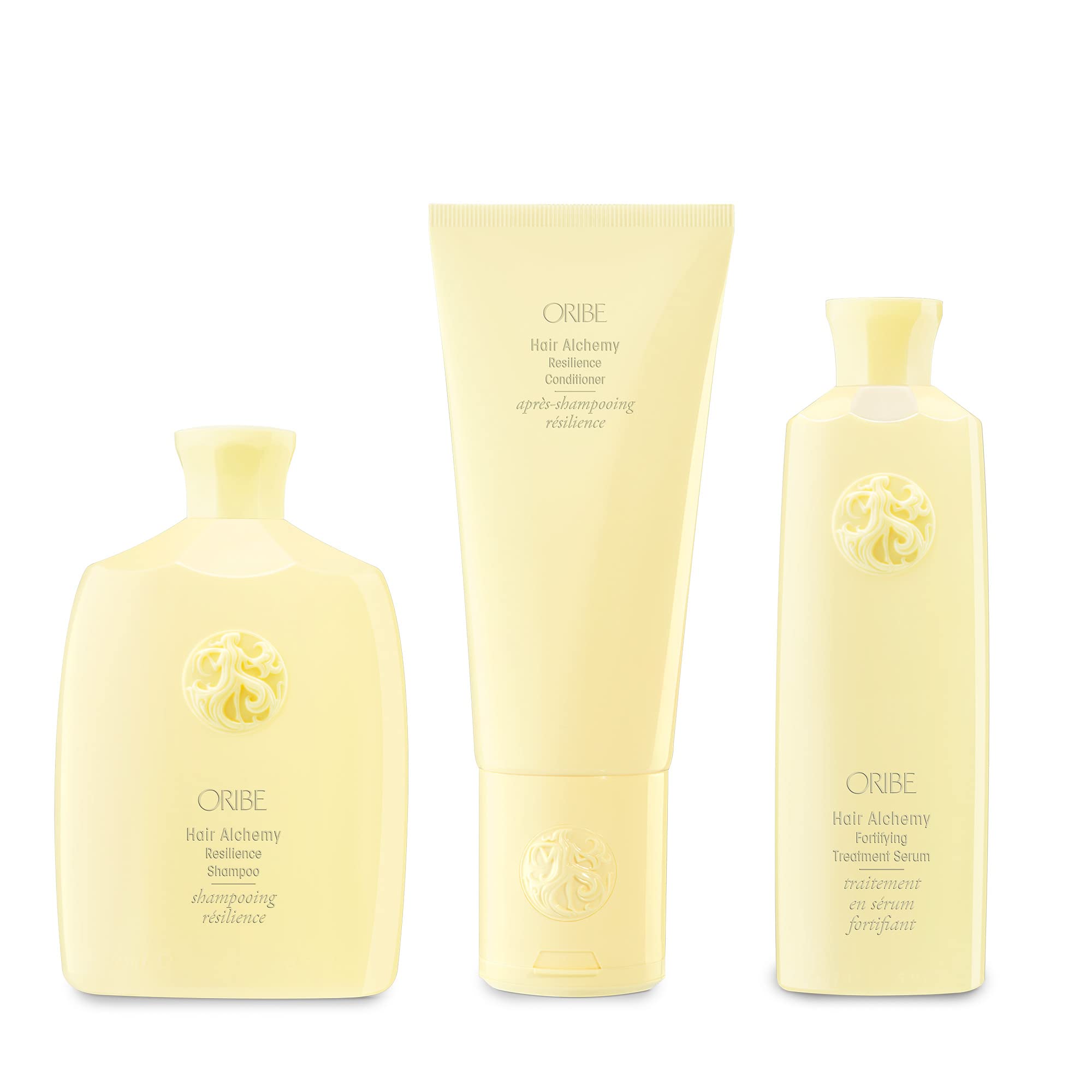 Oribe Hair Alchemy Resilience Shampoo & Conditioner Set - Sulfate-Free Repairing Treatment for Damaged Hair - Salon Quality Hair Care Bundle for Dry, Brittle Hair - Perfect for Daily Use & Post-Color Treatment