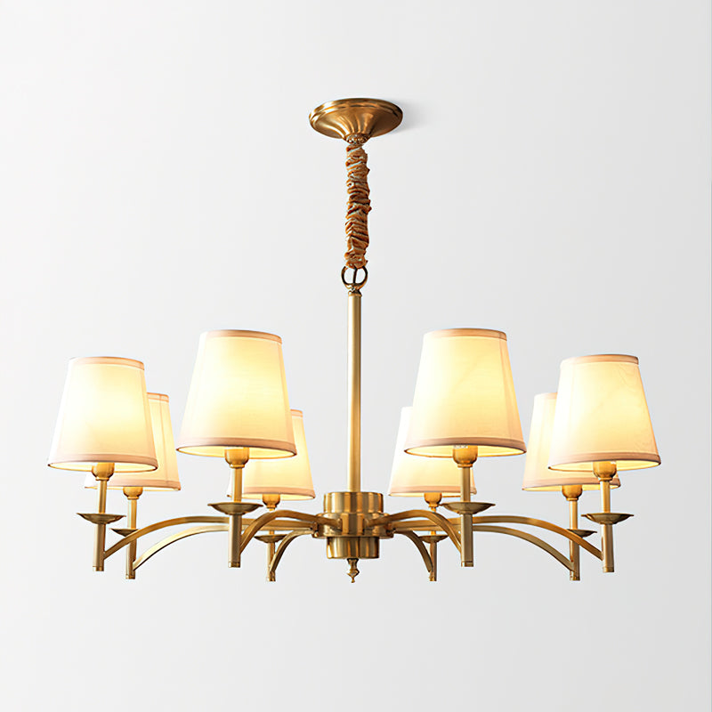 Devona Traditional Crystal Chandelier - Elegant Ceiling Light Fixture for Dining Room, Living Room & Bedroom | Perfect for Home Decor, Wedding & Luxury Interior Design