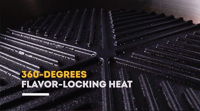 7.5 Inch Cast Iron Grill Disc Pan Insert - Heavy Duty Griddle Plate for Stovetop & Campfire Cooking - Perfect for Burgers, Steaks & Outdoor BBQ