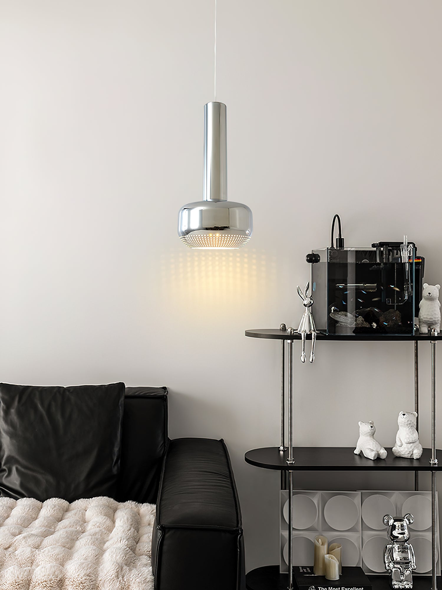 Modern Honeycomb Pendant Light Fixture - Hexagon Ceiling Lamp for Dining Room, Kitchen & Living Room Decor - Stylish Industrial Lighting for Home & Office Spaces