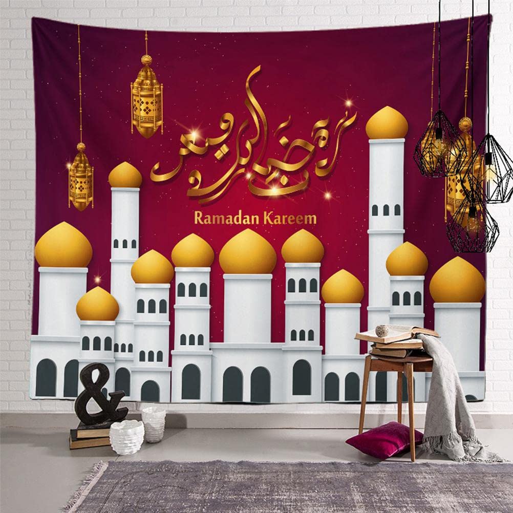Ramadan Wall Hanging Tapestry - Home Decor for Living Room & Bedroom