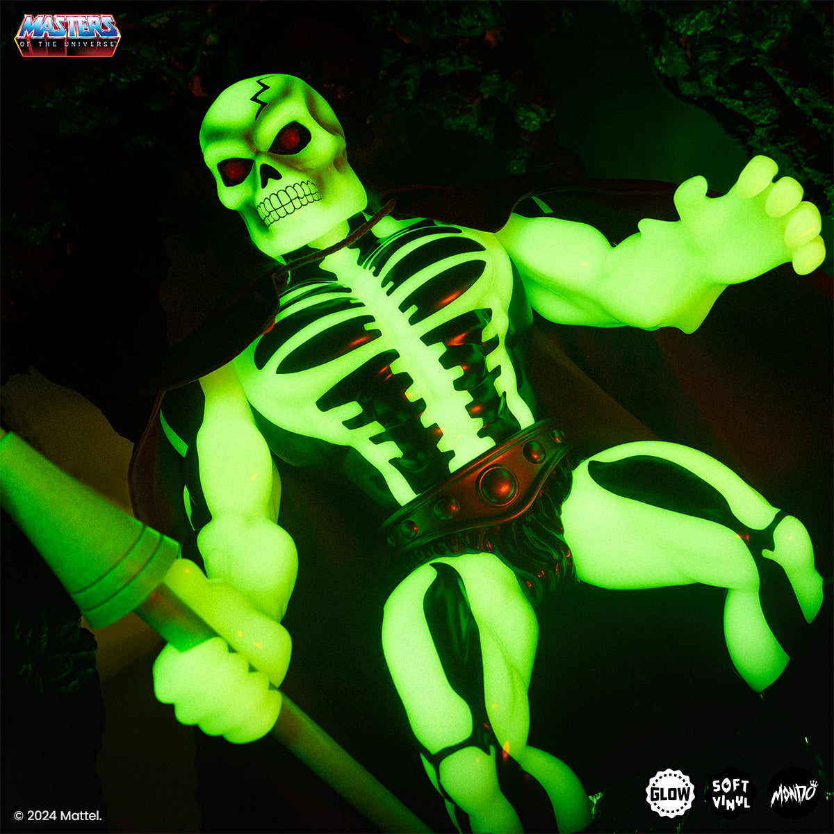 Masters of the Universe Scareglow Soft Vinyl Figure - Classic Variant Collectible Toy for Fans | Perfect for Display, Gifts, and He-Man Collections