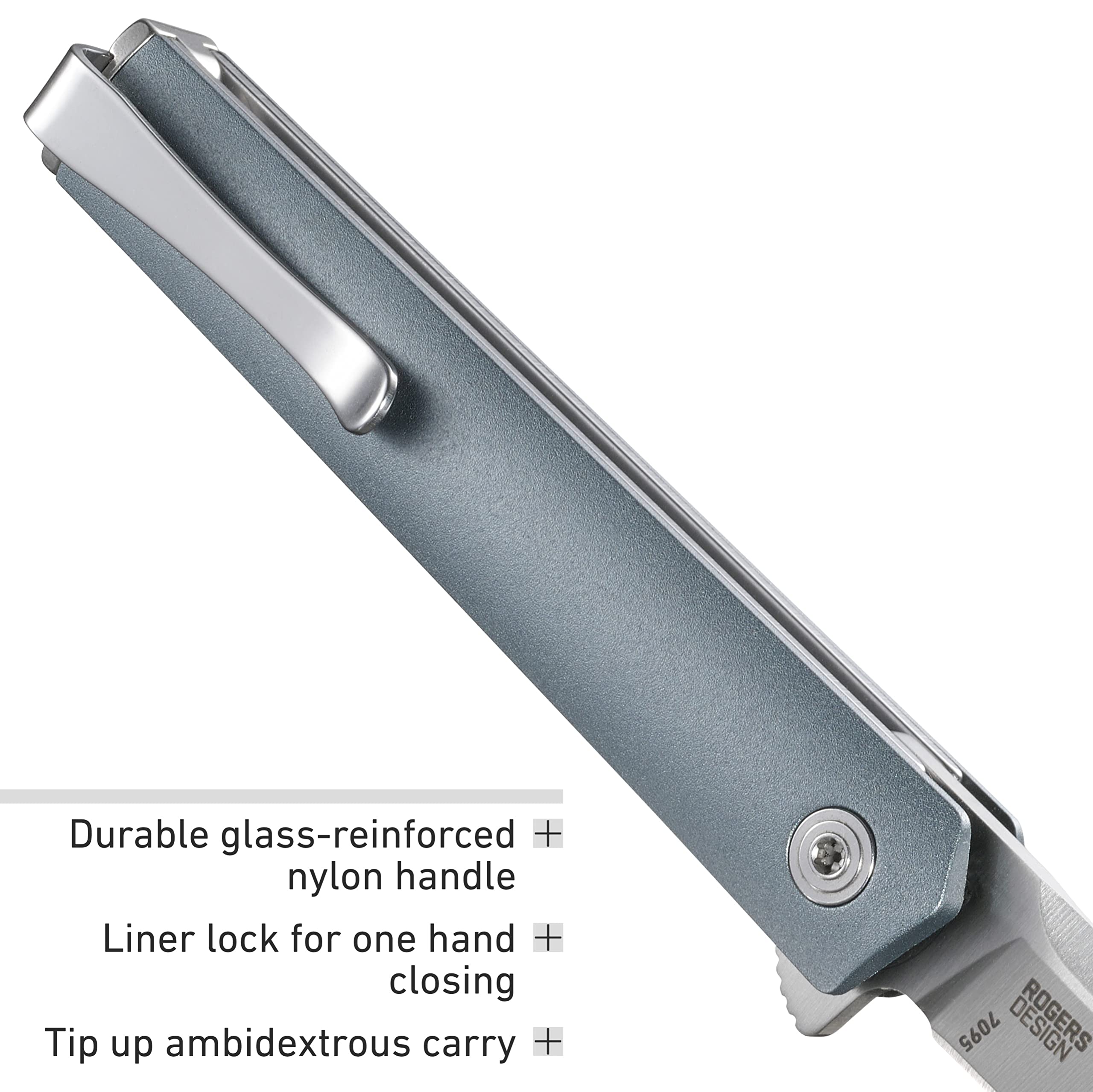 CRKT CEO Compact Folding Pocket Knife - EDC Everyday Carry, Office Use, Outdoor & Camping Utility Knife - Best Gift for Men & Professionals