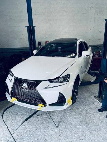 AR Style Front Bumper Lip for 2017-2020 Lexus IS F Sport - Aggressive Stance & Enhanced Aerodynamics - Perfect for Car Shows & Street Performance
