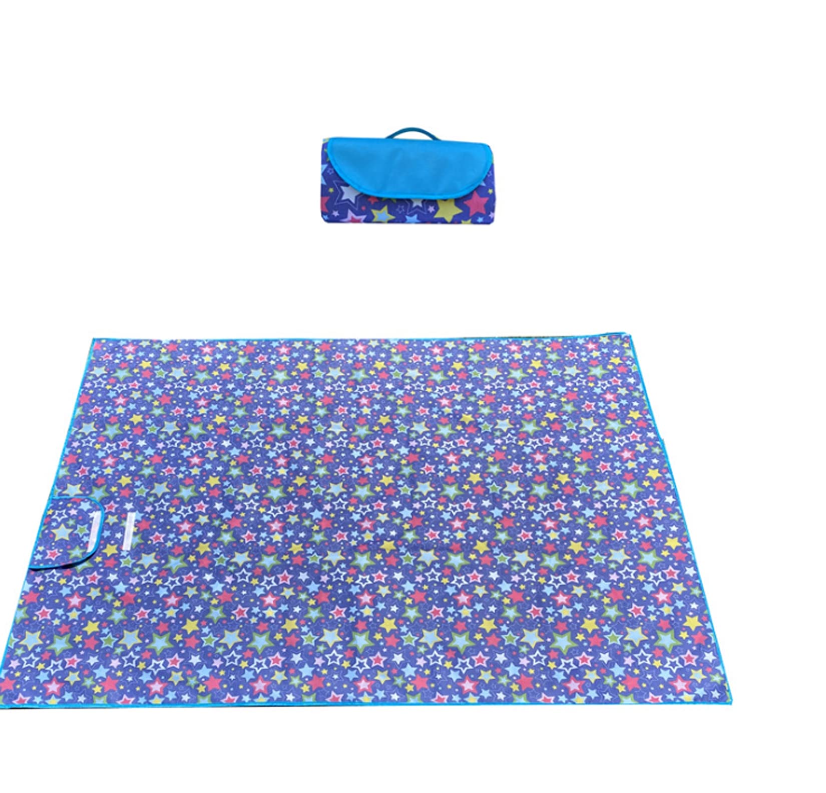 LONGSAND Extra Large 78''x78'' Waterproof Outdoor Picnic Blanket - Foldable Compact Camping Mat for Beach, Park, Hiking, Travel, Stadiums & Festivals | Perfect for Picnics, Outdoor Concerts & Family Gatherings