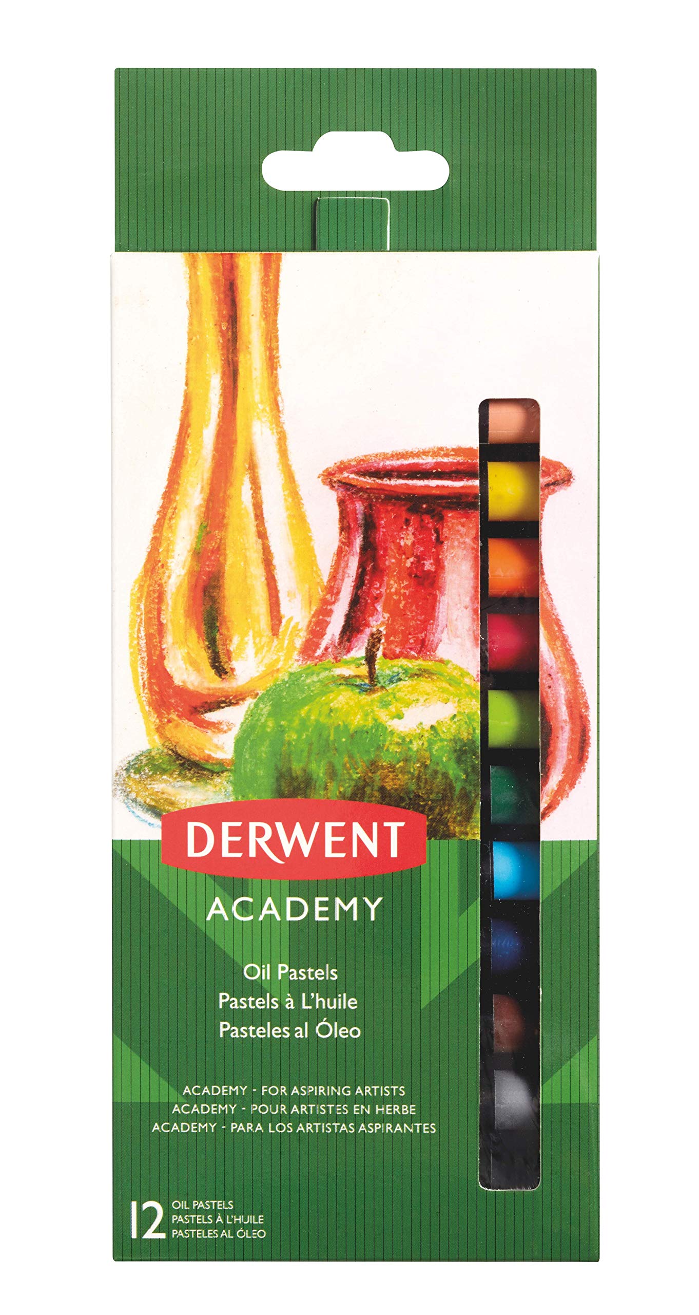 12-Piece Oil Pastels Set - Vibrant Colors for Artists & Students | Ideal for Sketching, Drawing & DIY Crafts