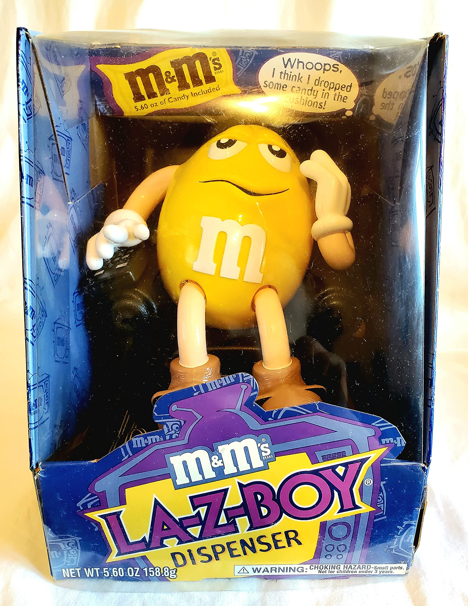 M&M'S LA-Z-BOY Candy Dispenser - Fun Novelty Candy Holder for Office, Home & Parties - Perfect for Halloween, Christmas & Gift Giving